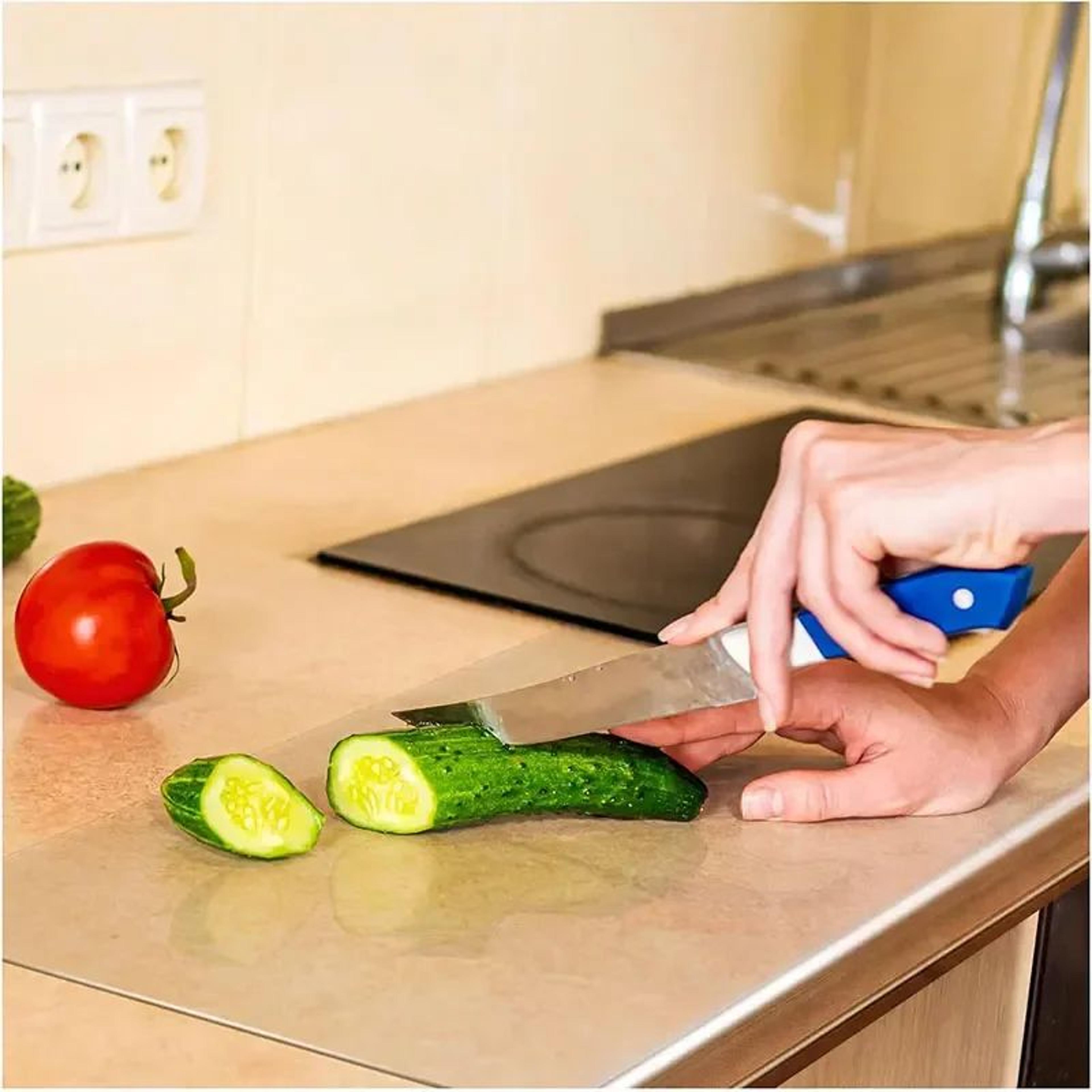 Clear Acrylic Cutting Board With Counter Lip  AntiSlip Acrylic Cutting Board For Modern Kitchens 2