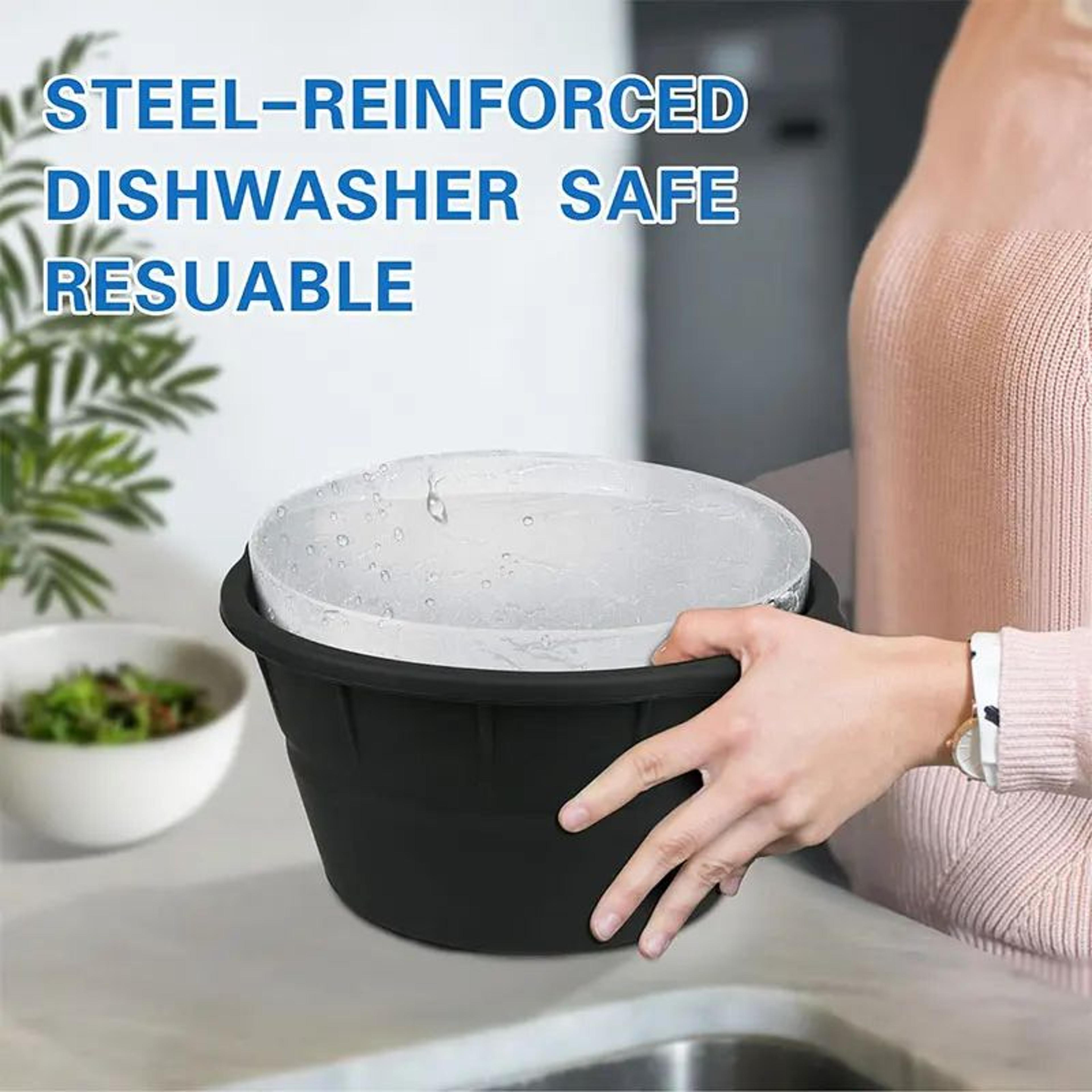 Extra Large Round Ice Block Mold For Cold Plunge  Ice Bath  8LB Reusable Silicone Ice Mold 2