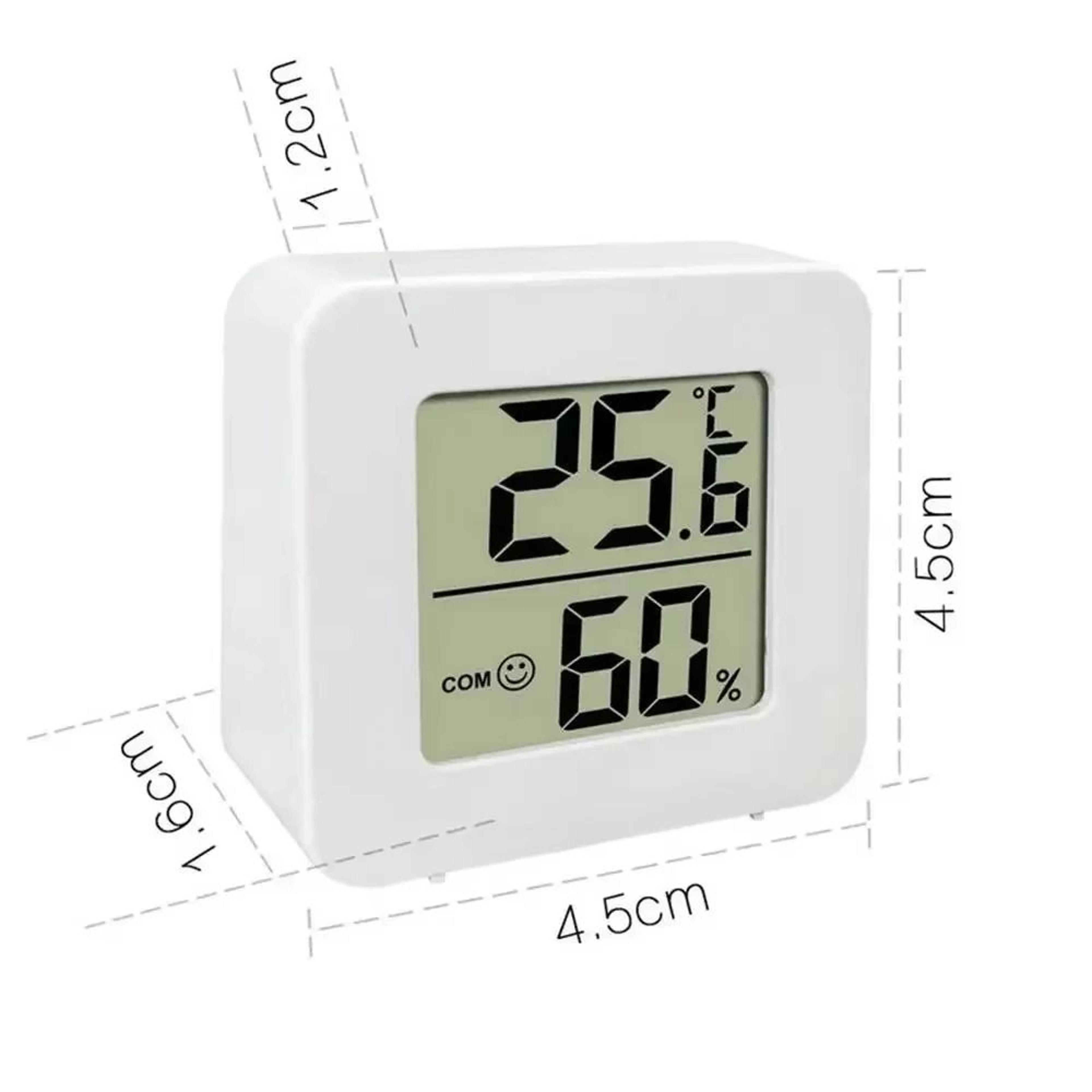 Smart LED Weather Station Clock With Alarm  Indoor Temperature  Humidity Monitor 5