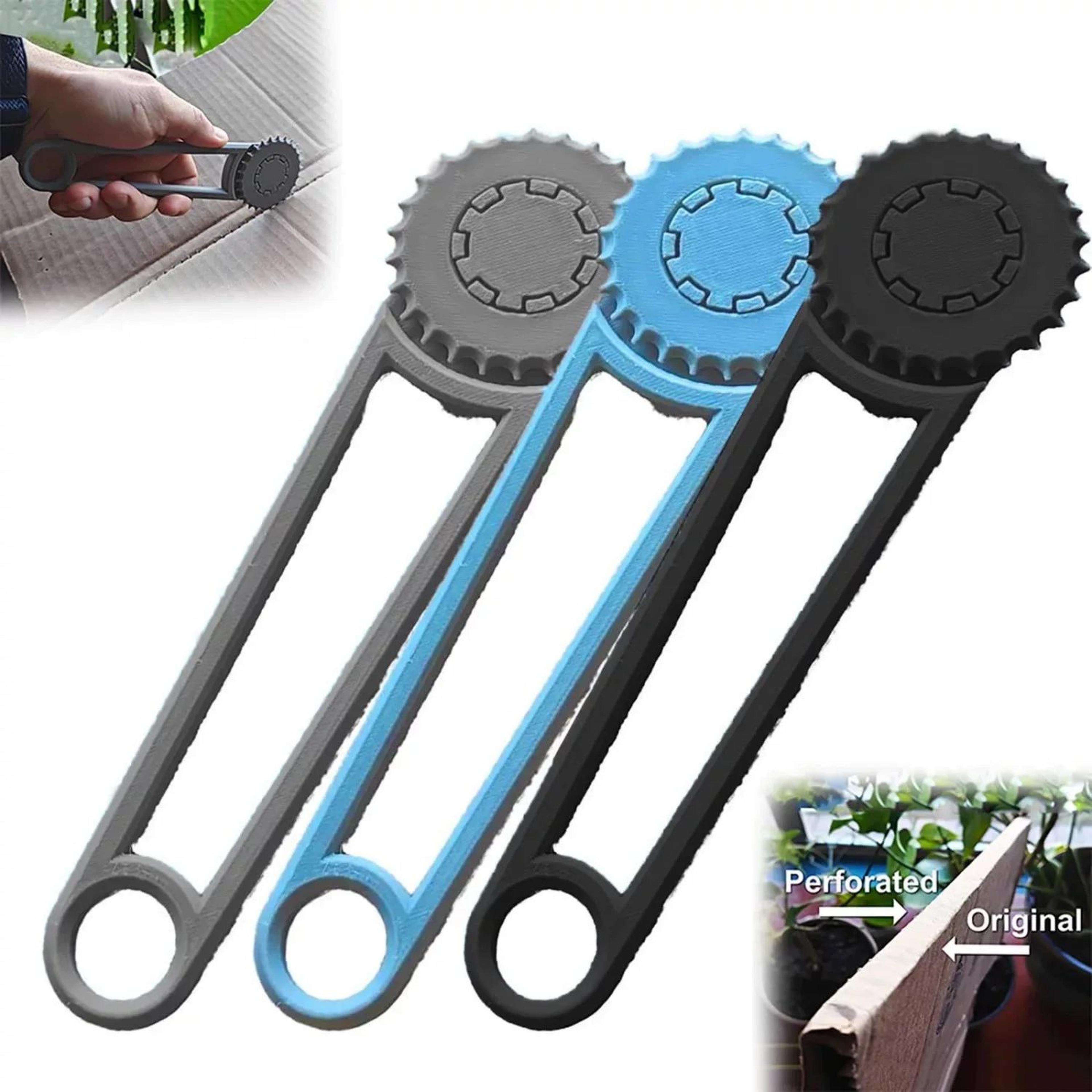 HeavyDuty Cardboard Box Punch Tool  Paper Hole Puncher For DIY Crafts  Packaging 1