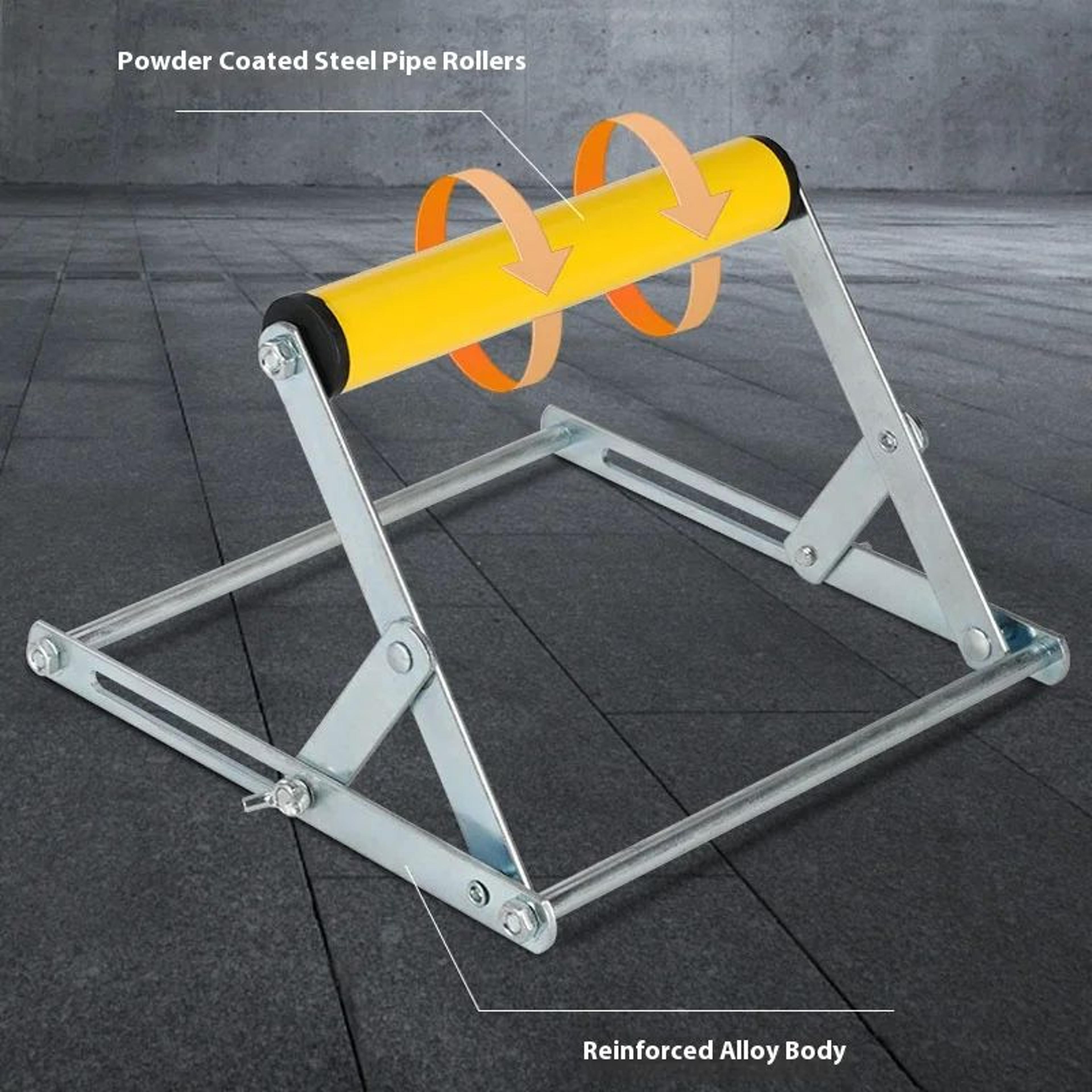 Adjustable Table Saw Roller Stand  HeightAdjustable Roller Support For Woodworking  Miter Saws 0