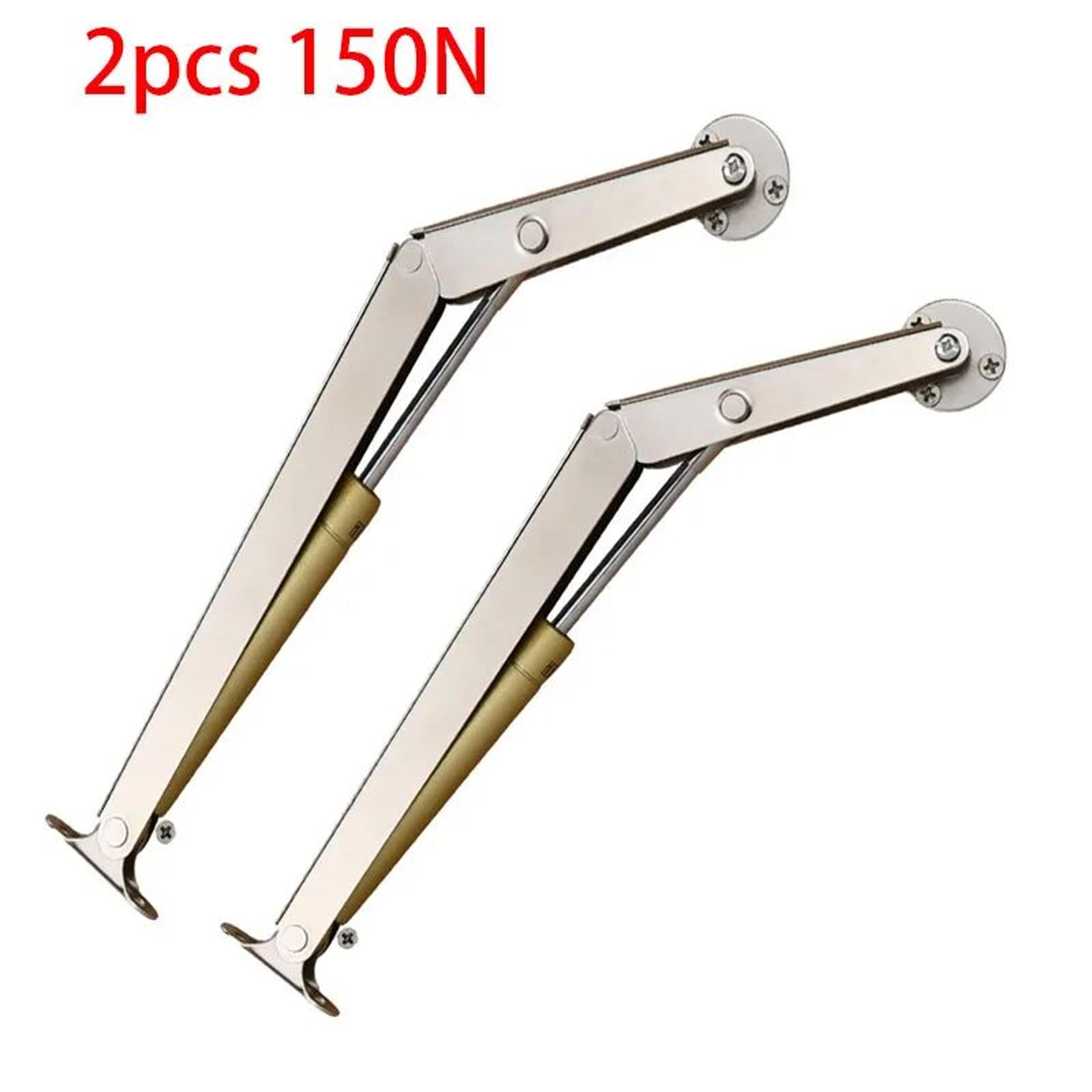 HeavyDuty Gas Struts SoftClose Lid Support Hinges  Adjustable 60N200N Gas Springs 2Pack 8