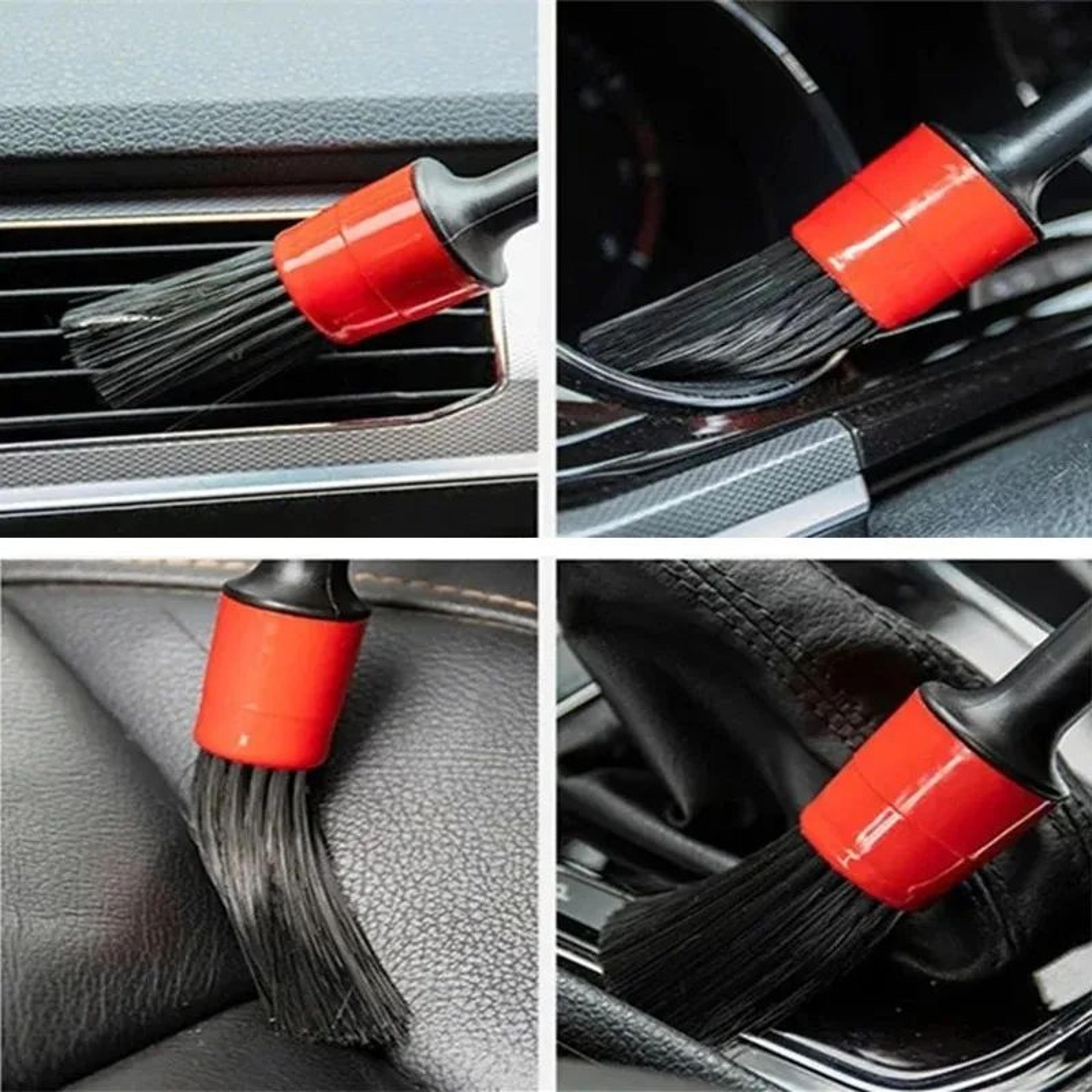 5Piece Car Detailing Brush Set  Interior  Wheel Cleaning Brushes For Auto Care 3