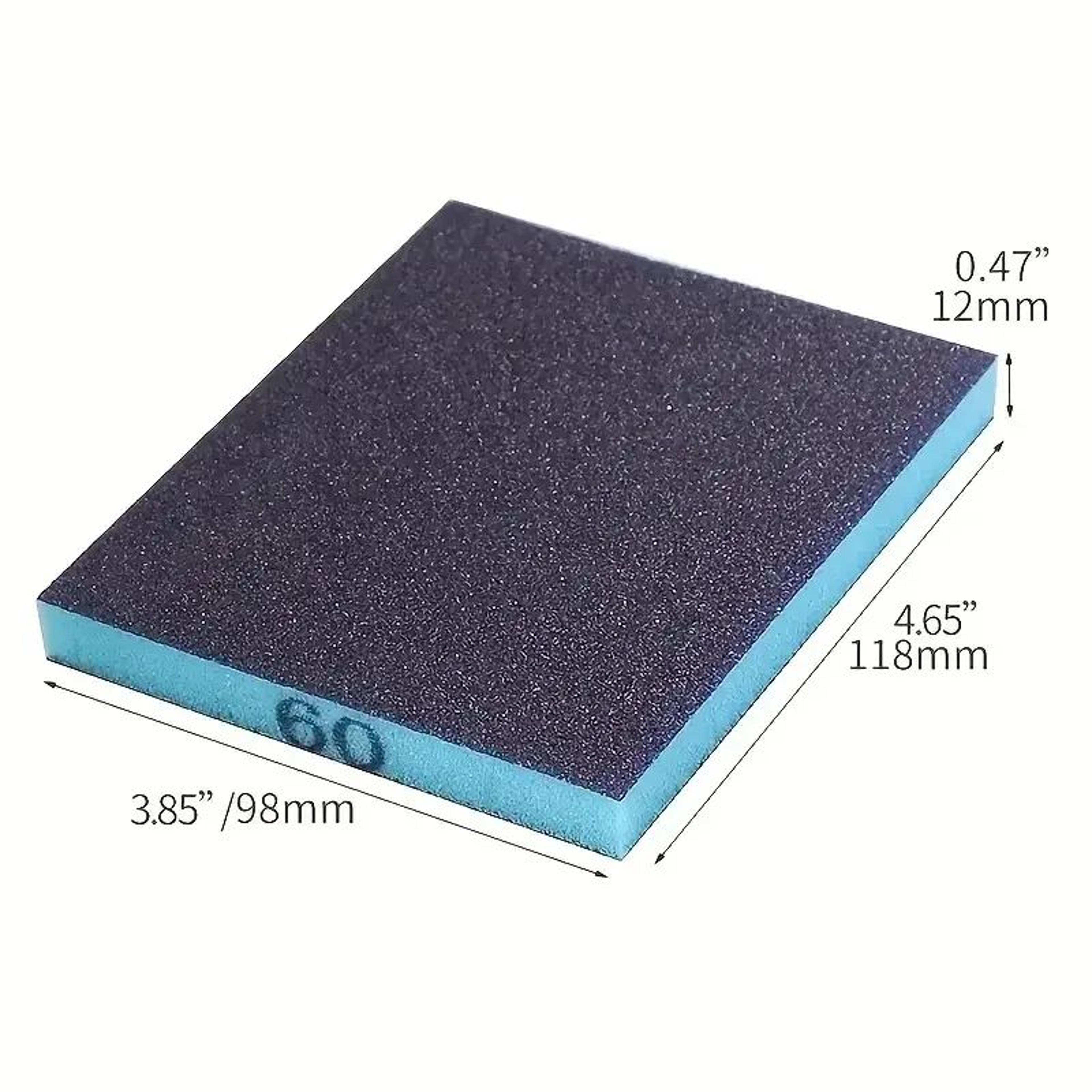 6Piece Sanding Sponge Set  Washable Wet  Dry Sanding Blocks For Wood Metal And Glass 1