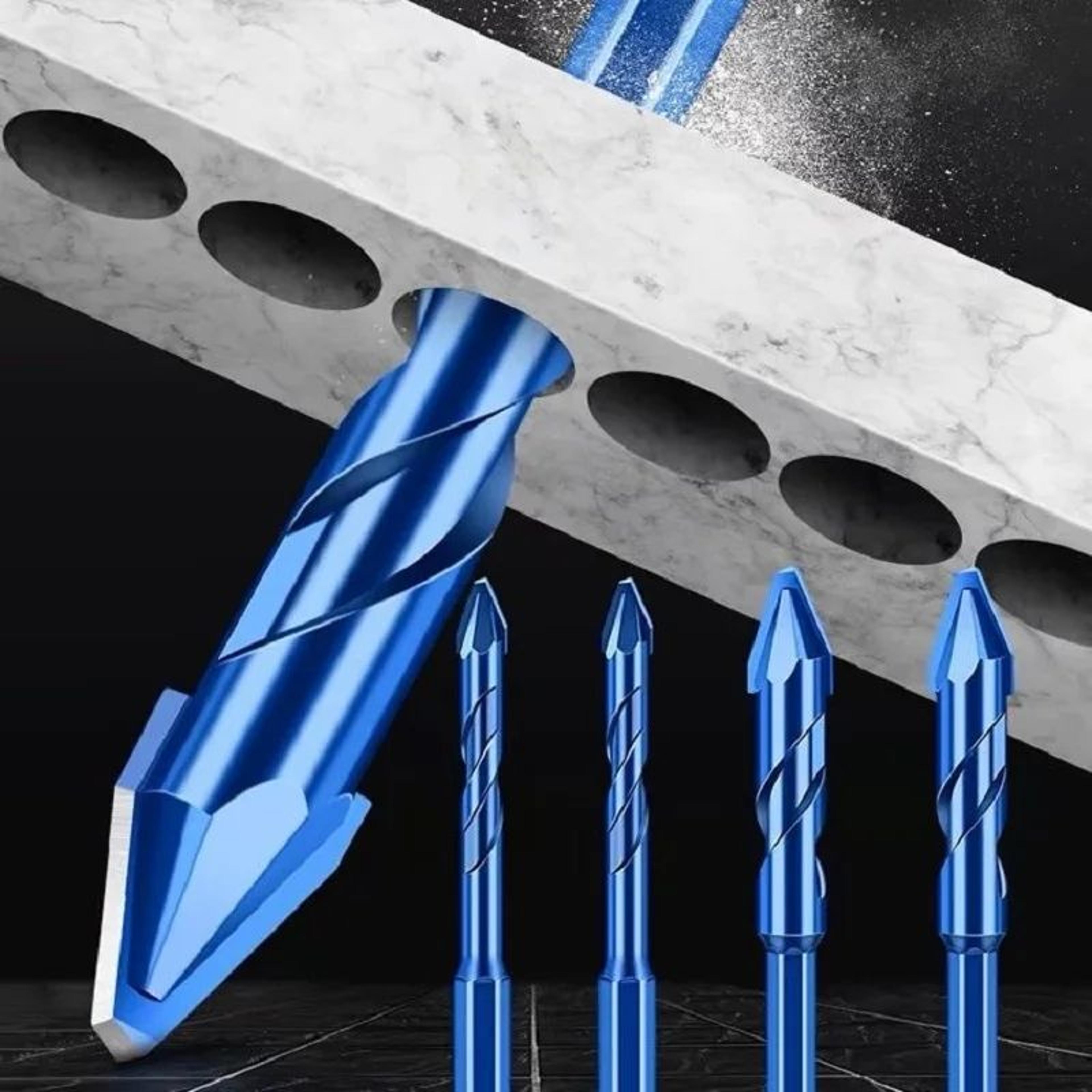 HighHardness Triangle Drill Bit Set  Precision Glass Ceramic  Concrete Drilling 1