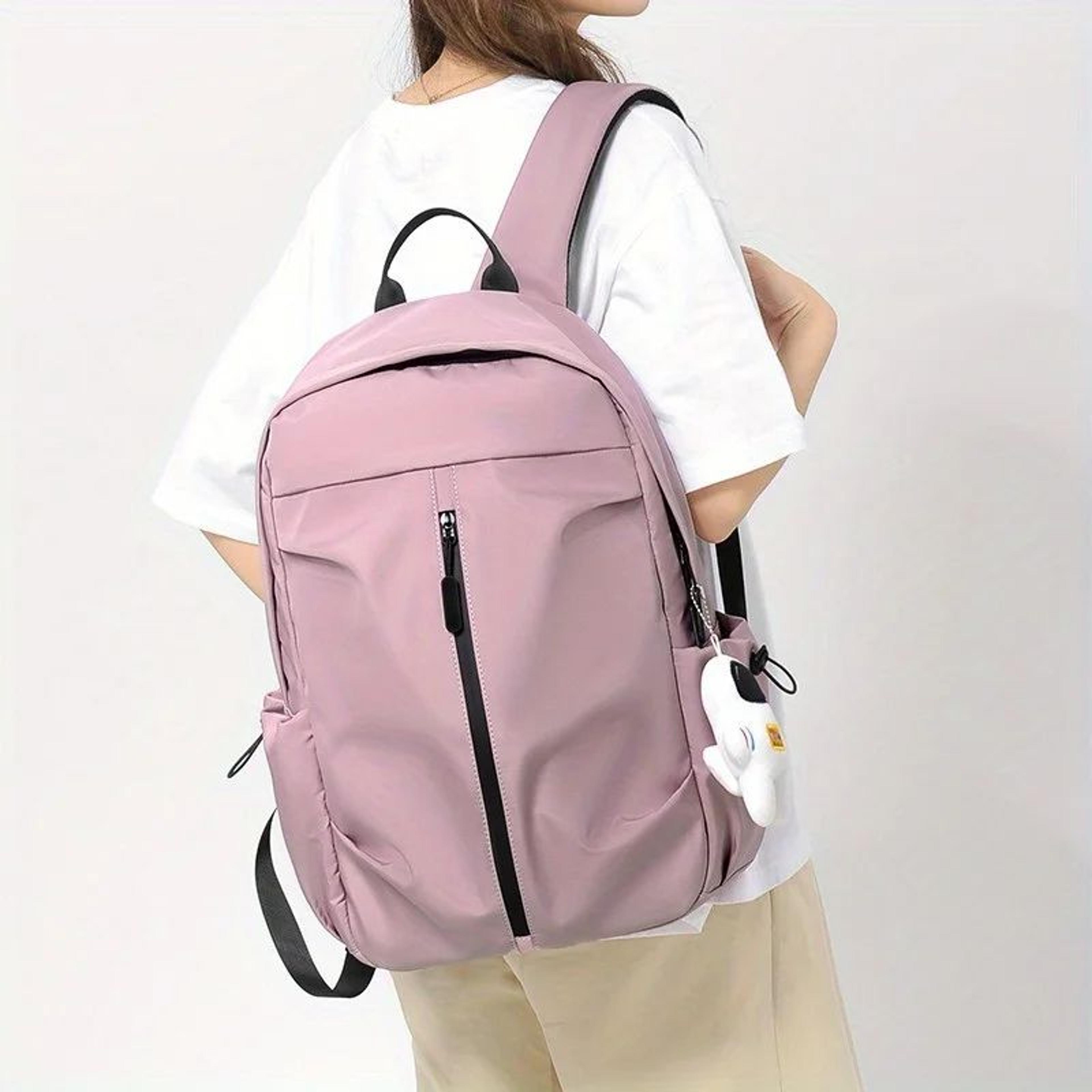 Minimalist Casual Backpack  Lightweight StreetStyle Daypack With Adjustable Straps 1