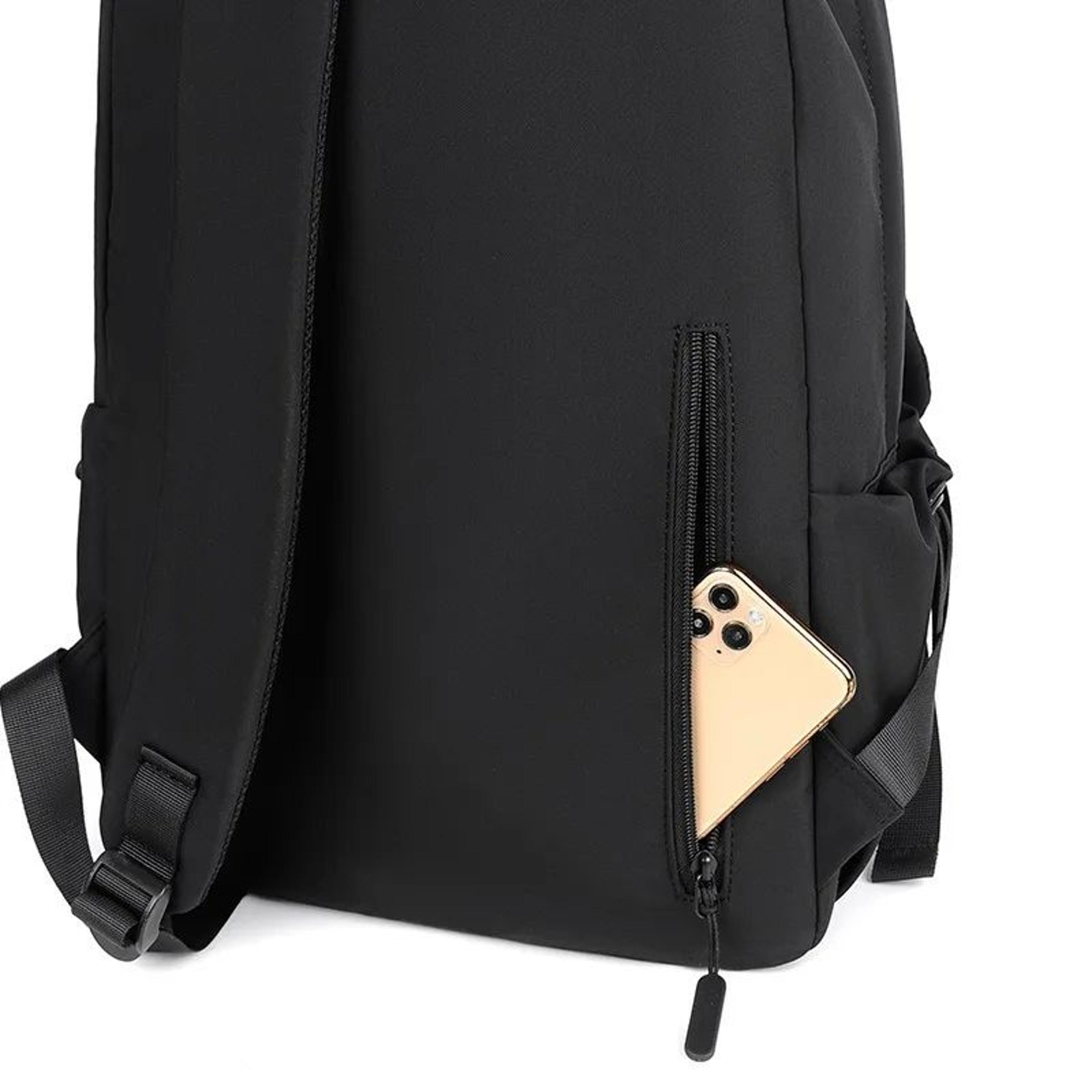 Minimalist Casual Backpack  Lightweight StreetStyle Daypack With Adjustable Straps 3