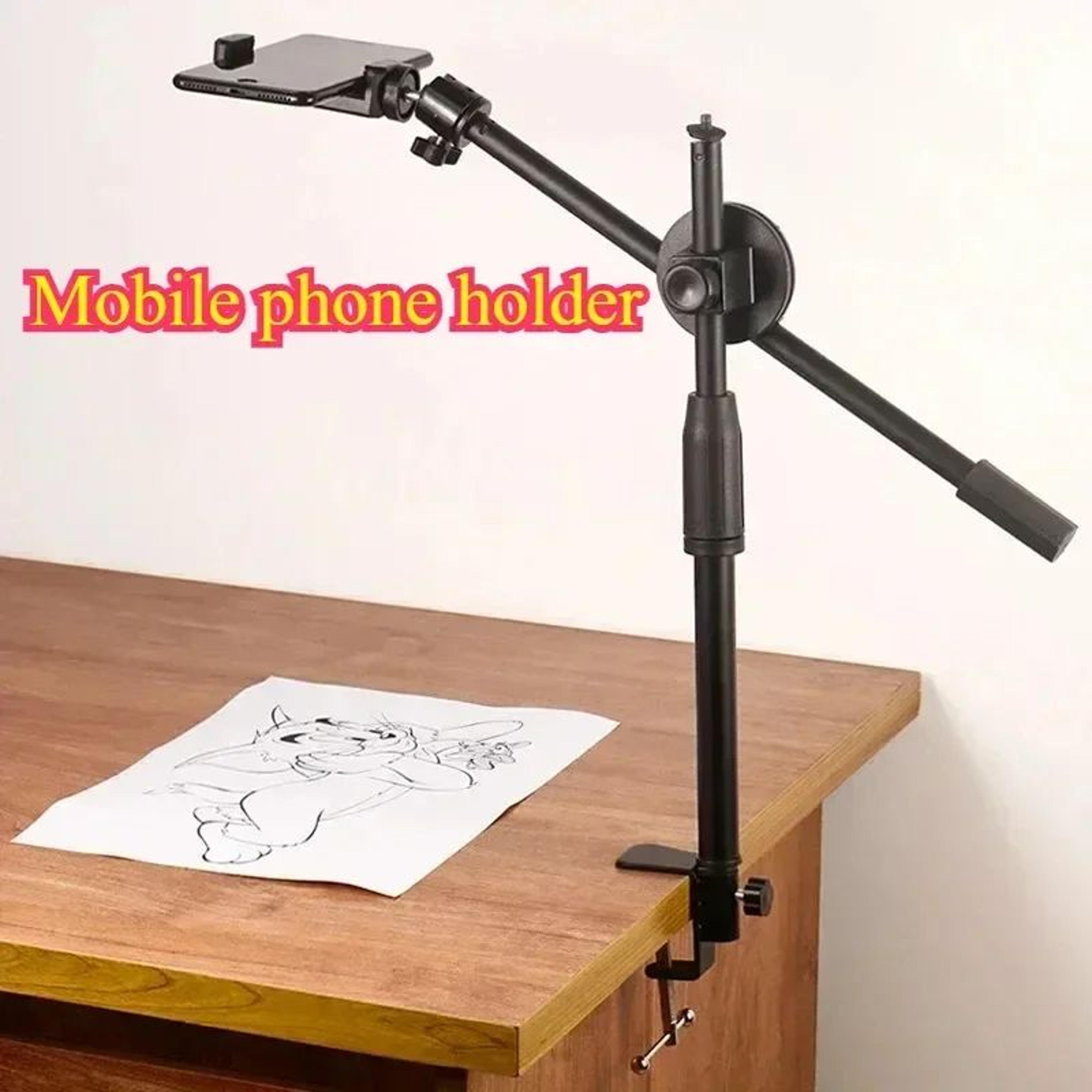 ProStudio Horizontal Tripod  Phone Tripod Stand  Adjustable Overhead Filming Rig For Smartphones 1