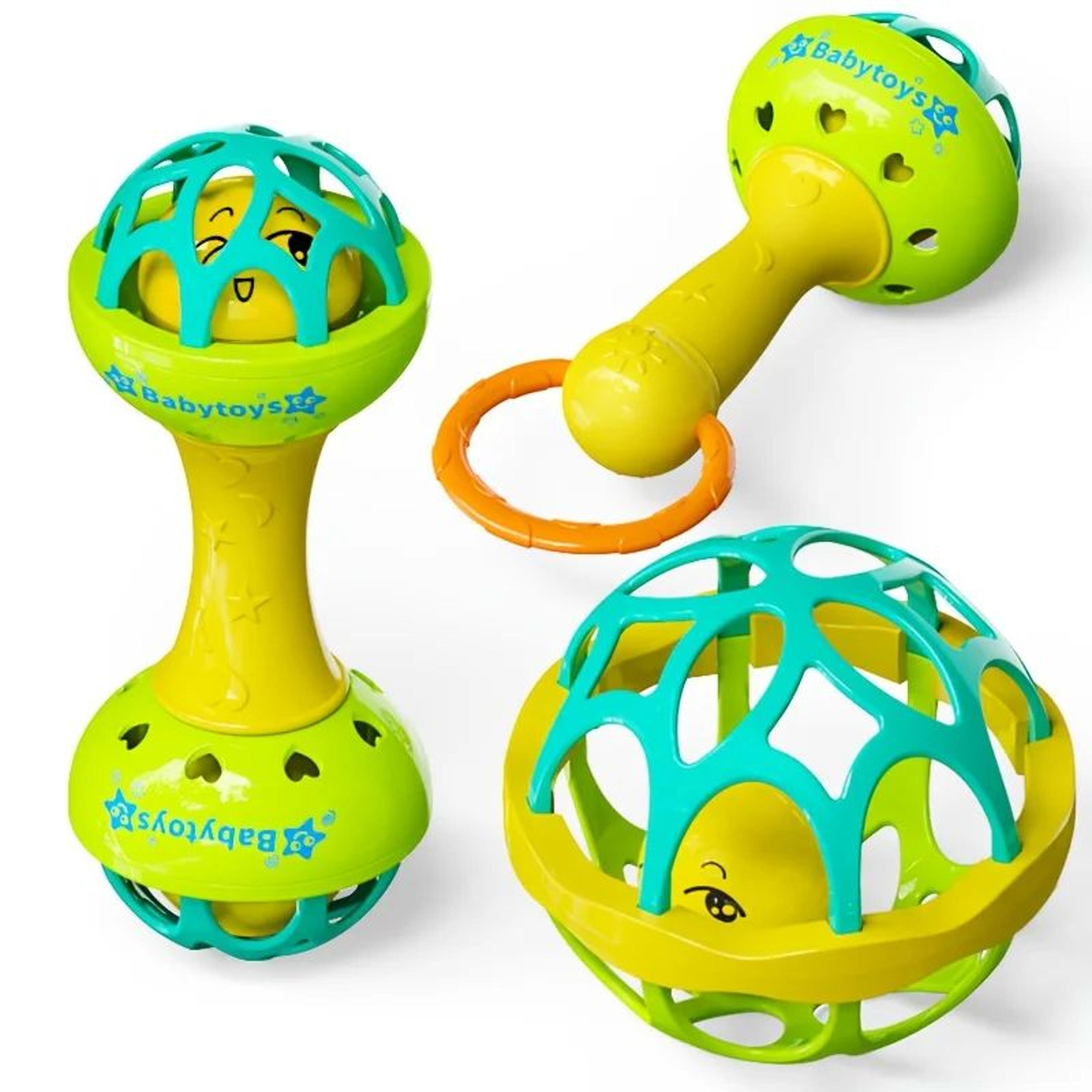 Colorful HandCrank Baby Bell Toy For Sensory Learning  Motor Development 5