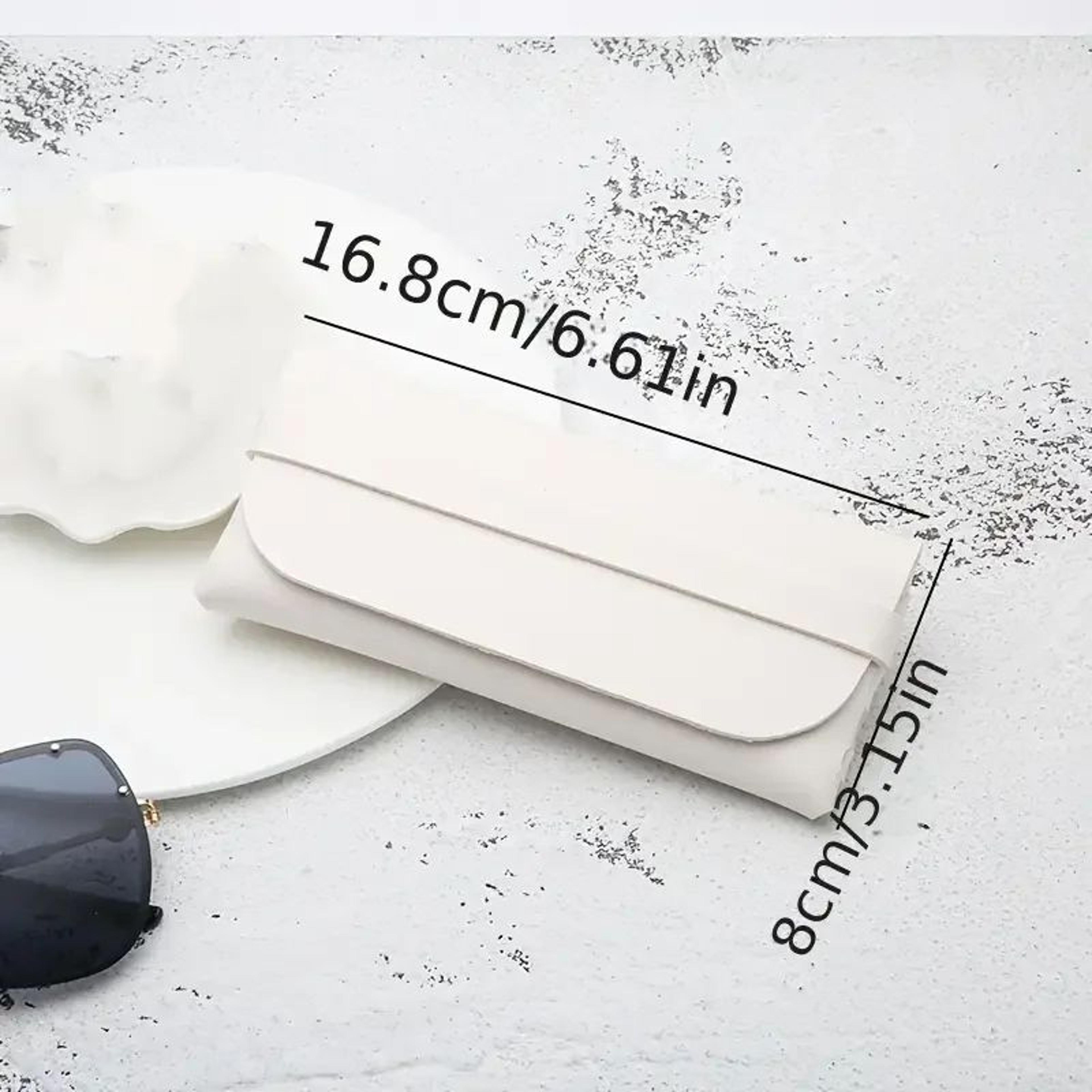 Premium Leather Glasses Case  Stylish Leather Glasses Case For Travel  Daily Protection 2