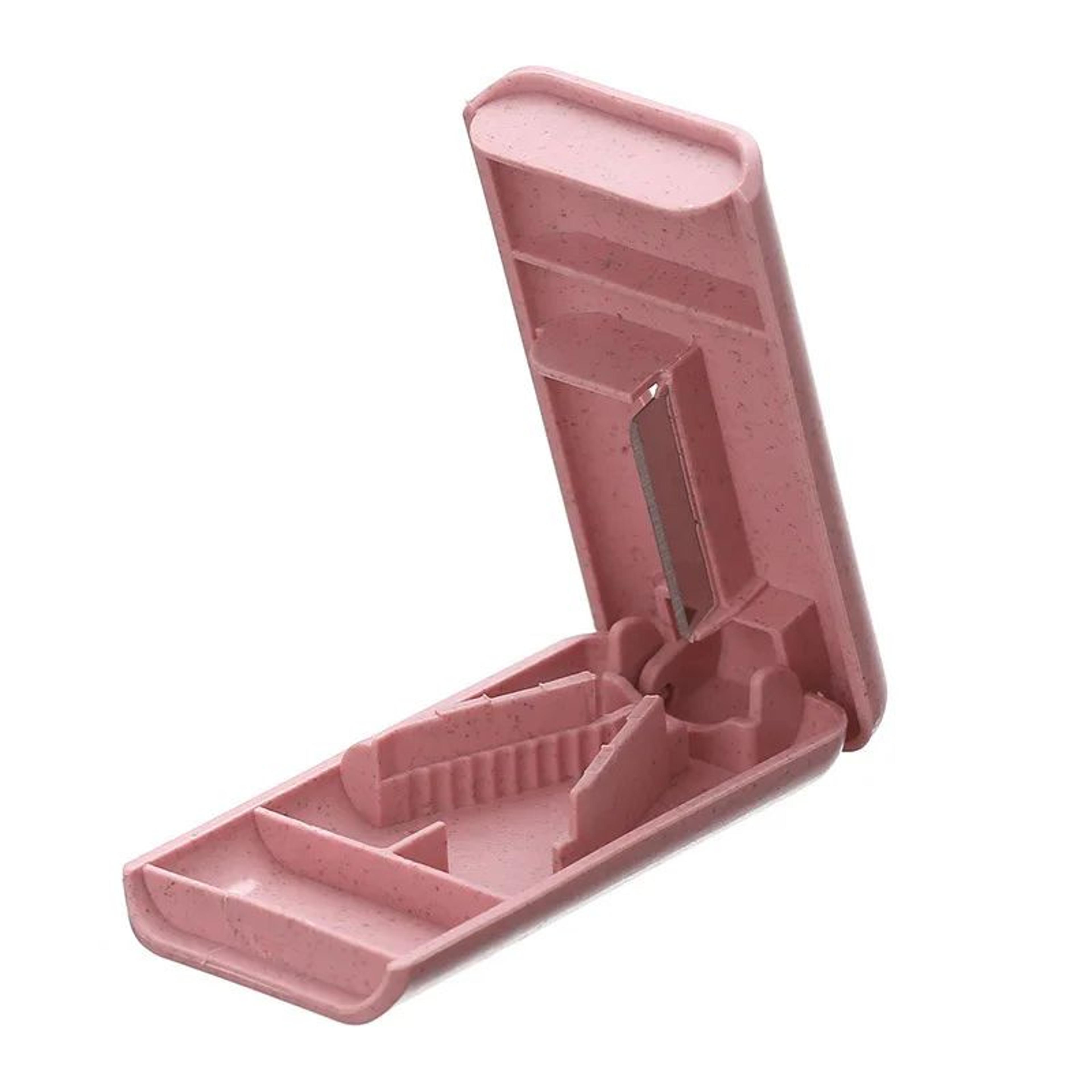 Multifunctional Pill Cutter  Medicine Box  Portable Pill Cutter For Precise Dosing Anywhere 4