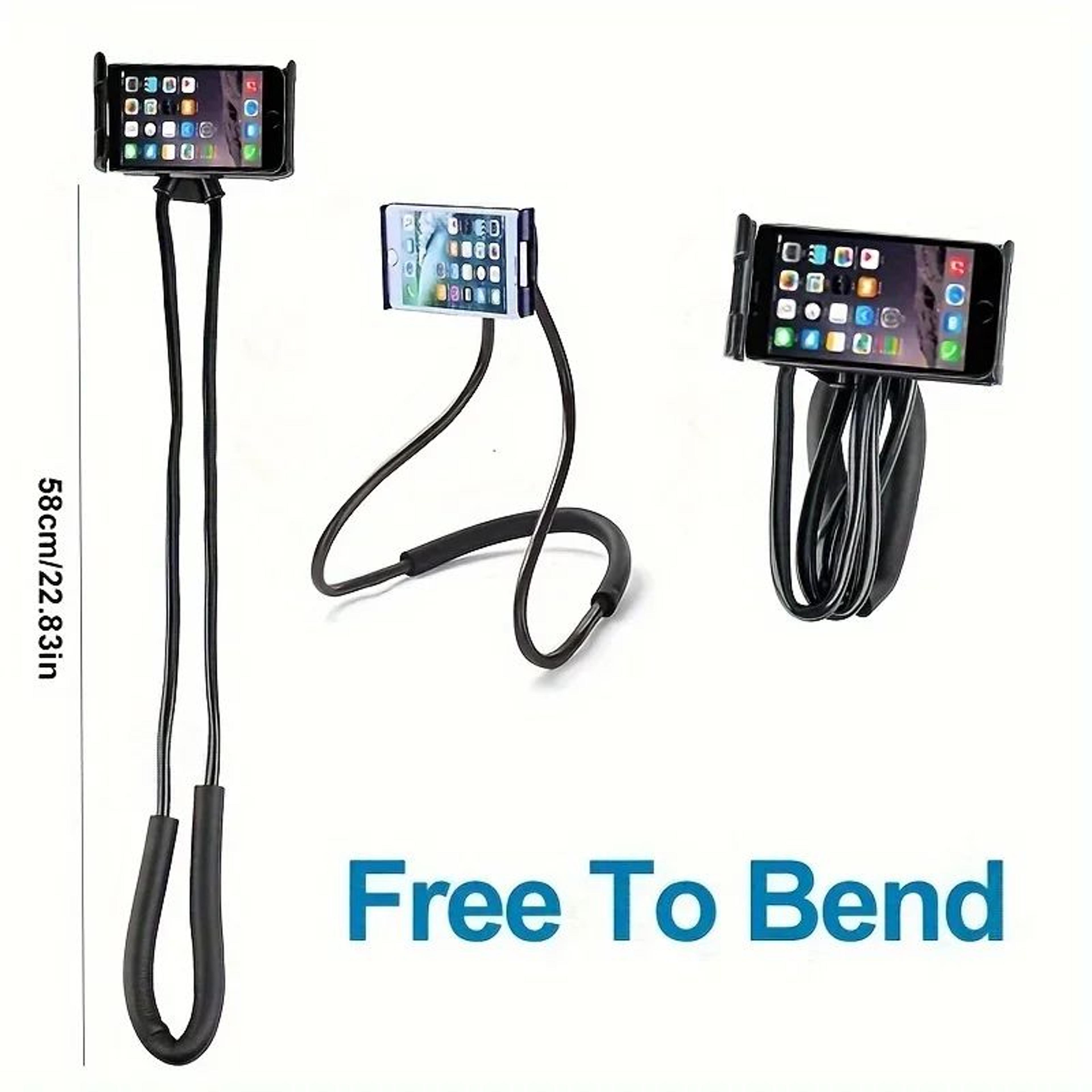Lazy Neck Phone Holder Stand  Adjustable Neck Phone Holder With 360 Rotation For HandsFree Viewing 4
