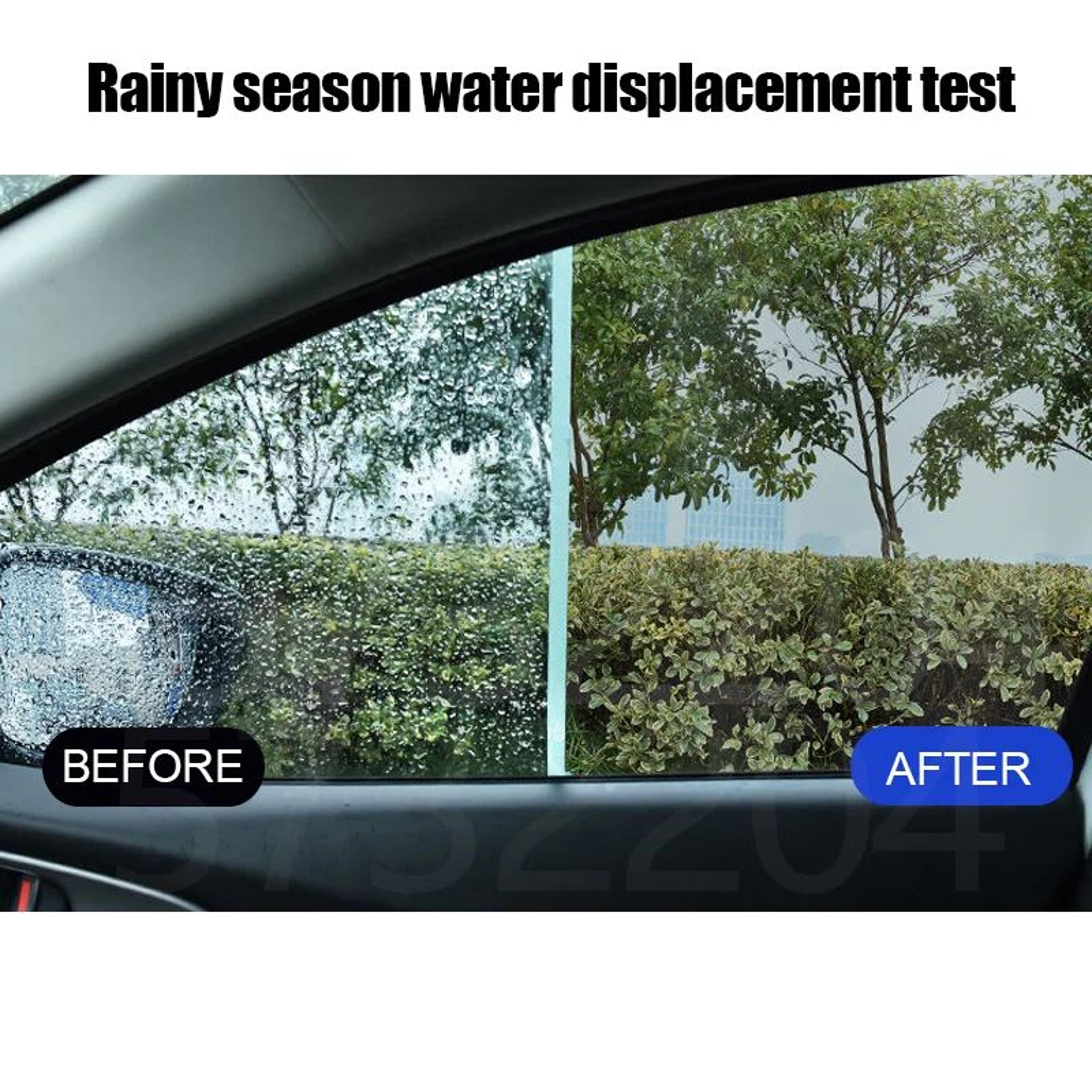 Nano Hydrophobic Car Glass Spray  AntiRain Water Repellent  Oil Film Remover 1