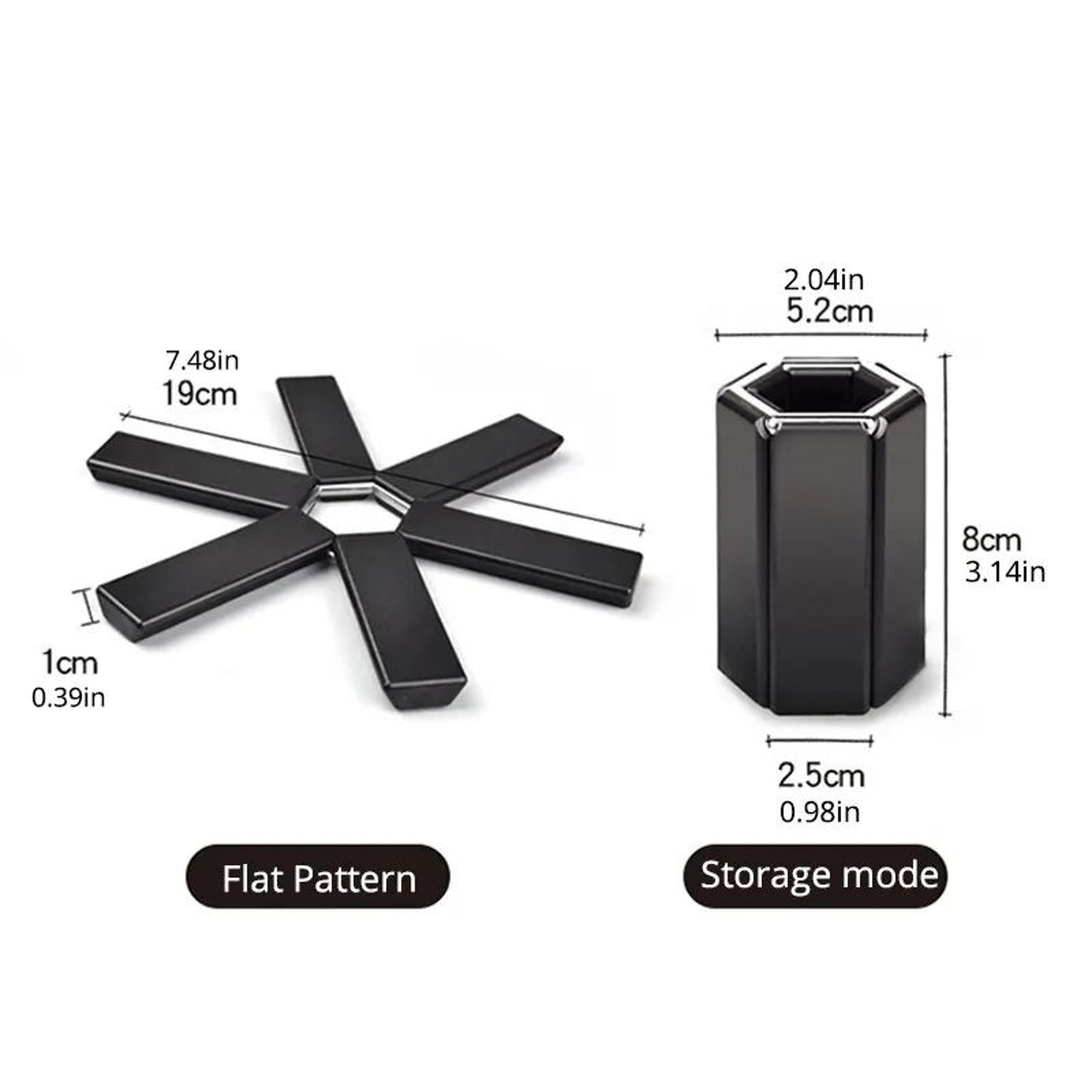Foldable Heat Resistant Pot Mat  Kitchen Trivet  HighTemperature Insulated Placemat For Pots And Pa 5