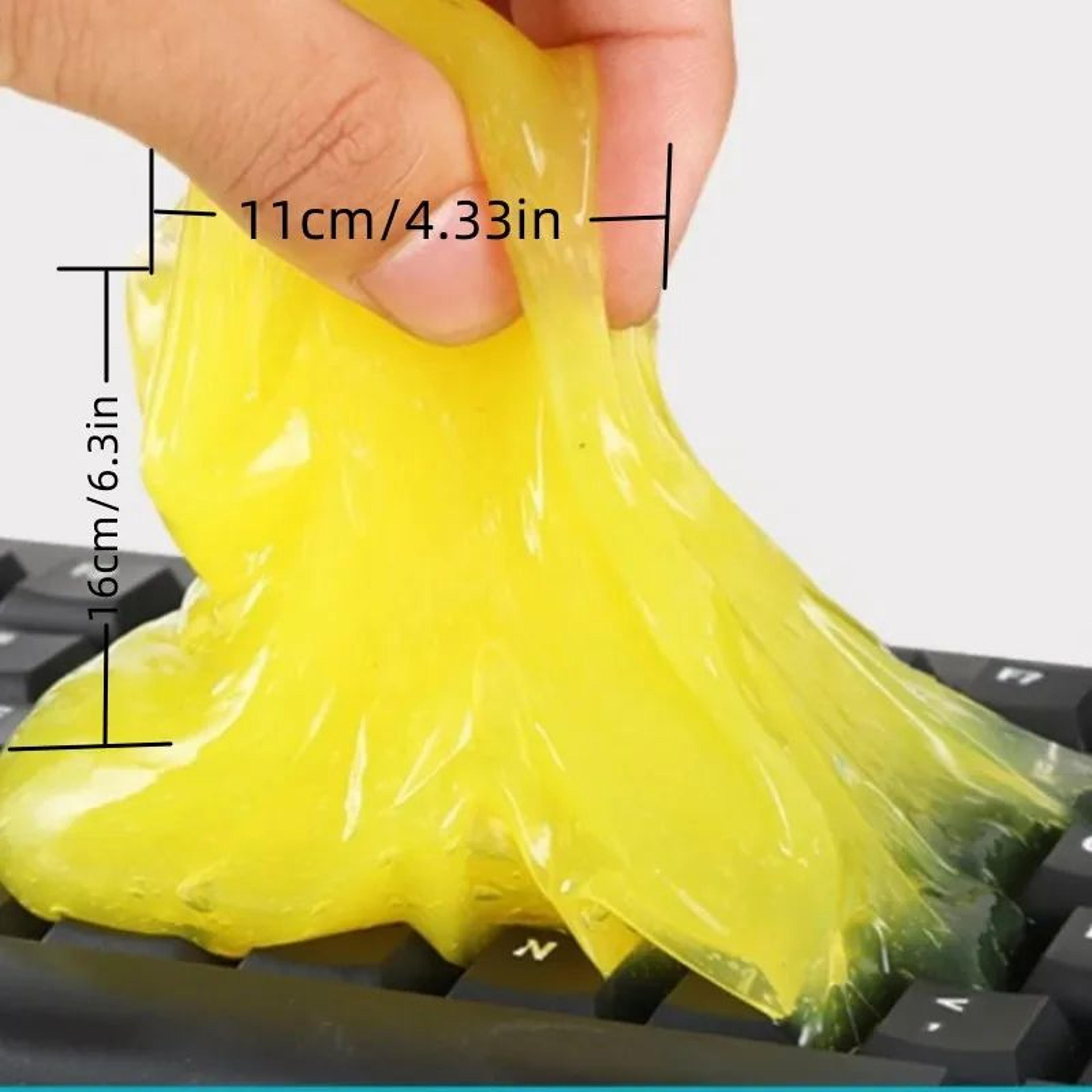MultiSurface Cleaning Gel Dust Remover  Reusable Car Cleaning Slime  Keyboard Cleaner 2