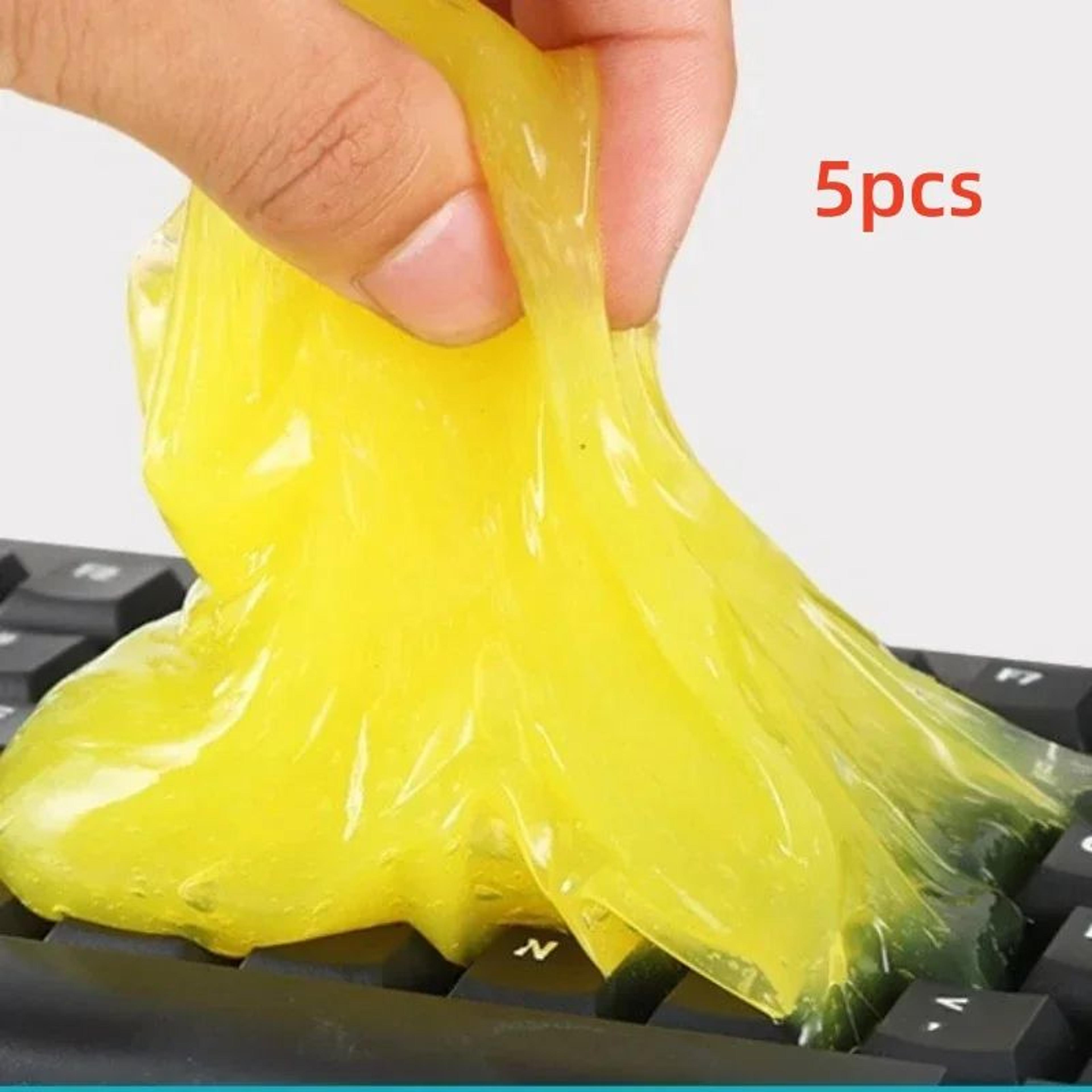 MultiSurface Cleaning Gel Dust Remover  Reusable Car Cleaning Slime  Keyboard Cleaner 11