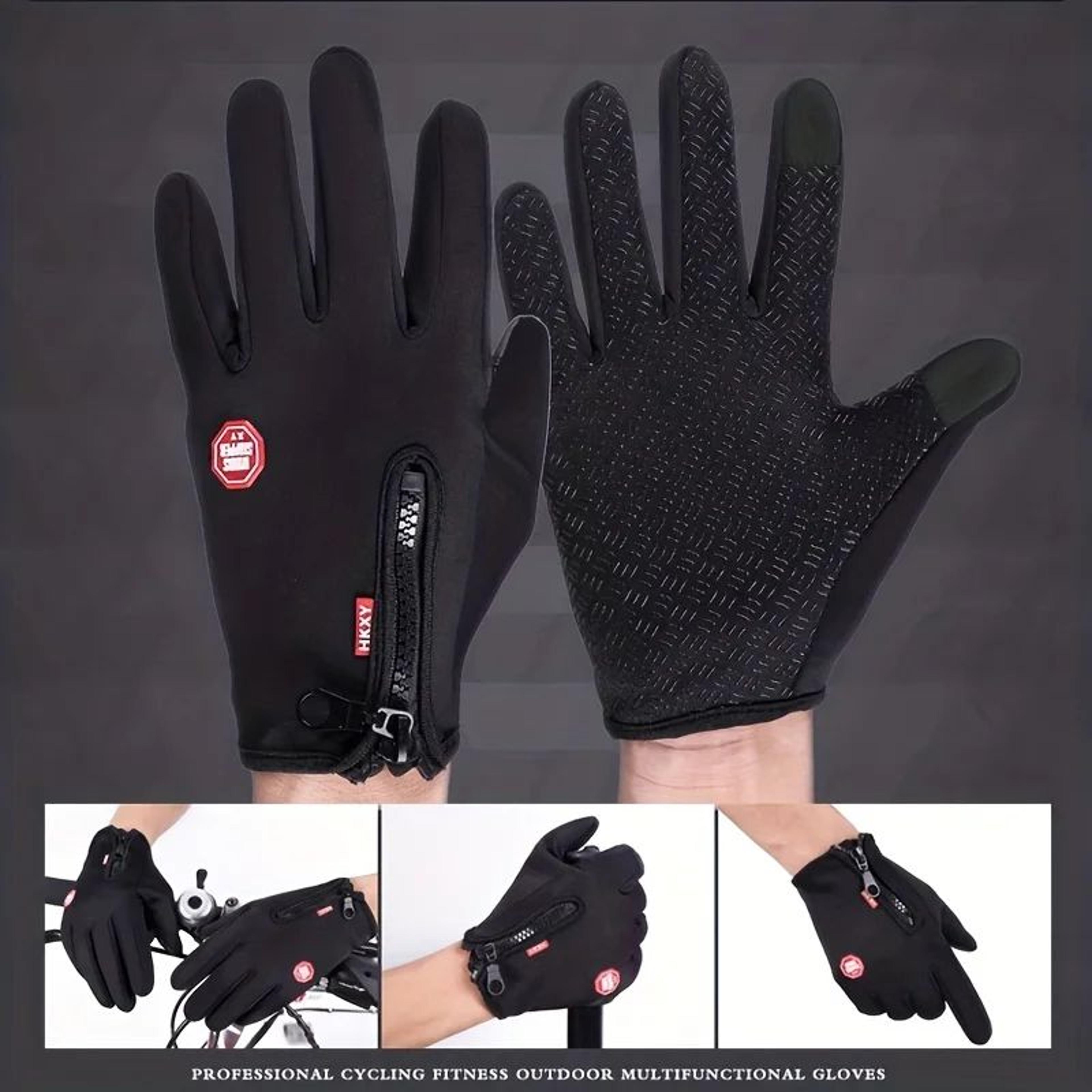 Winter Touchscreen Gloves For Men  Women  Warm Windproof Outdoor Cold Weather Gloves For Cycling  D 2