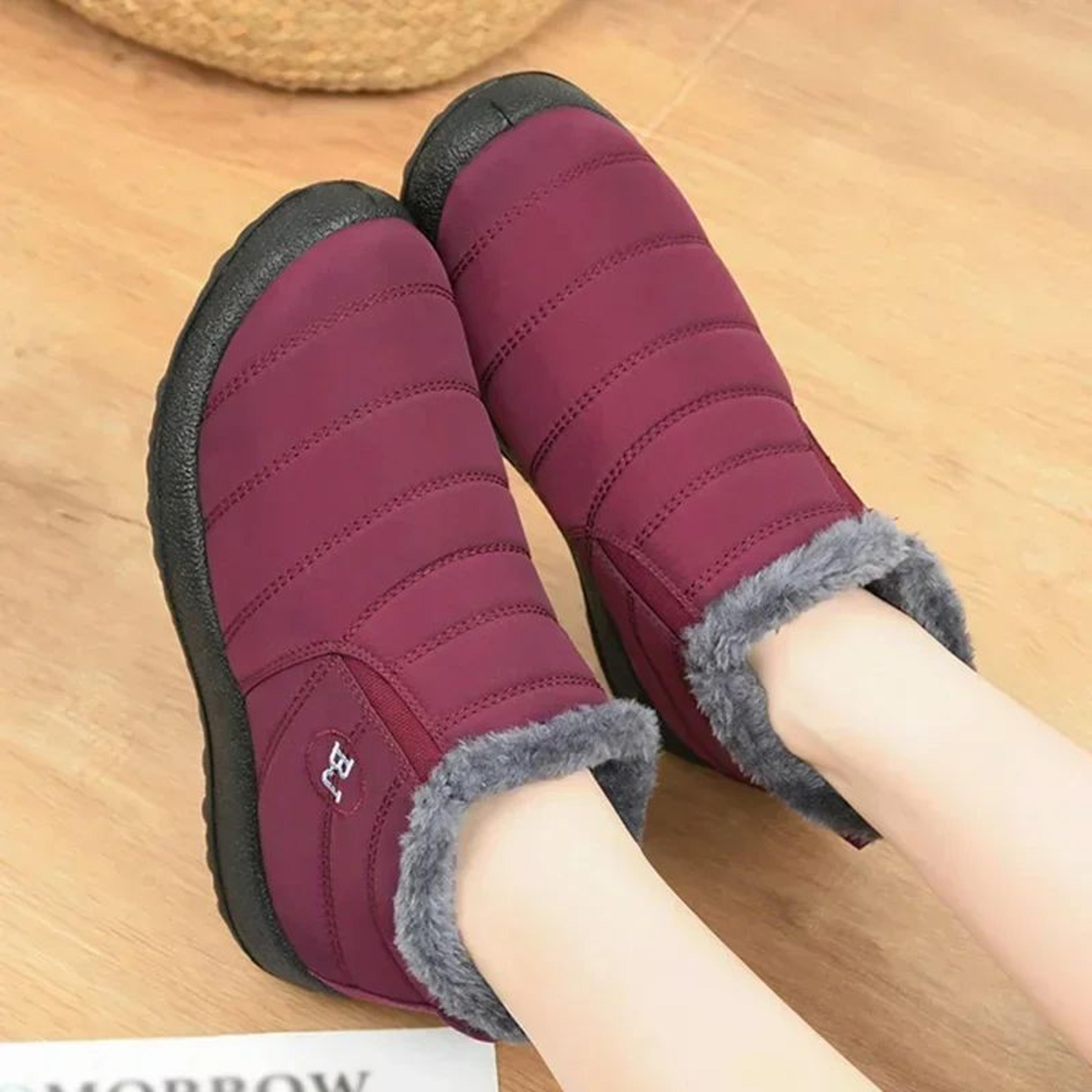 WinterShield Women Waterproof Snow Boots  Plush Insulated Ankle Warm Boots 3