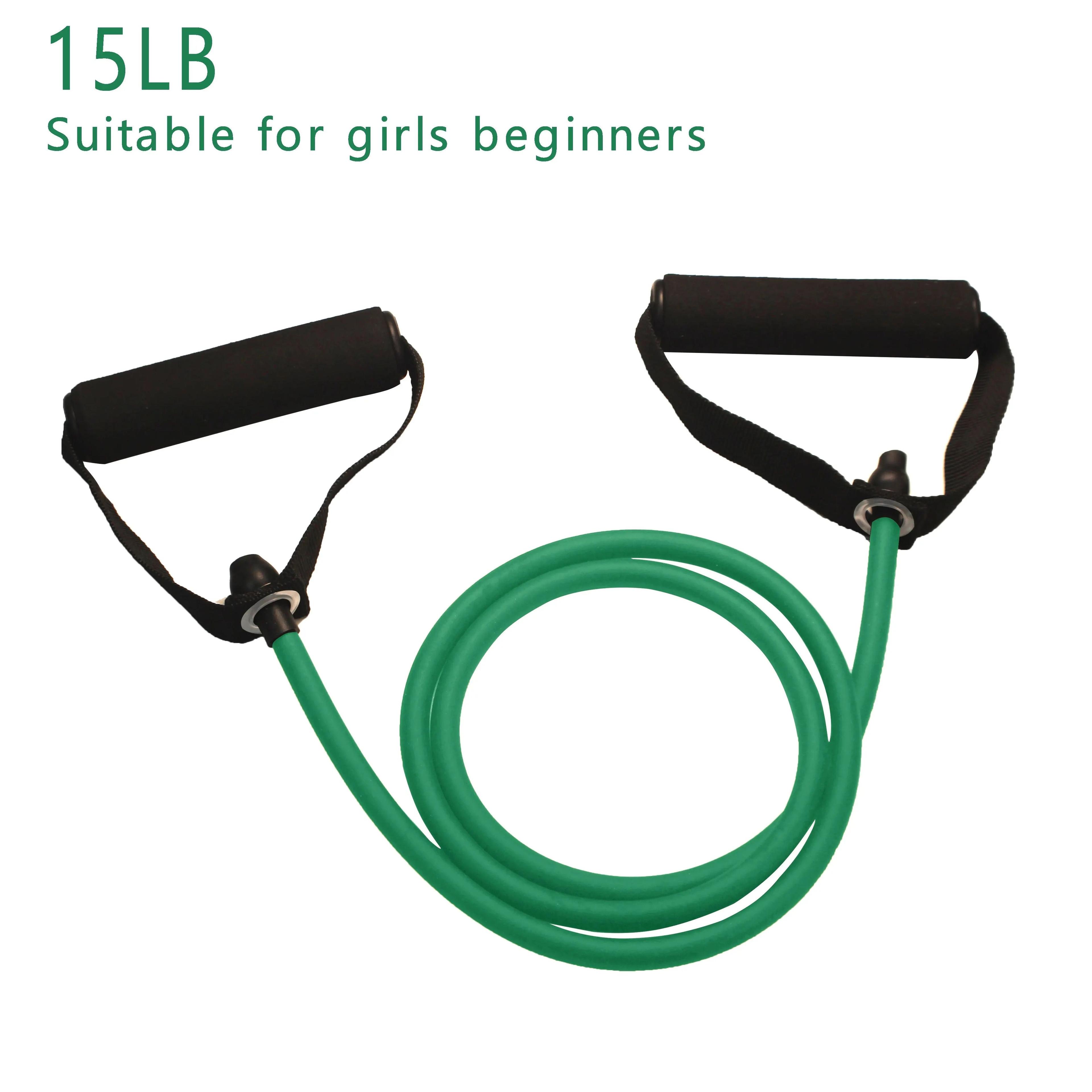 PowerFlex Resistance Bands With Handles  Home Workout Strength Training Set 5