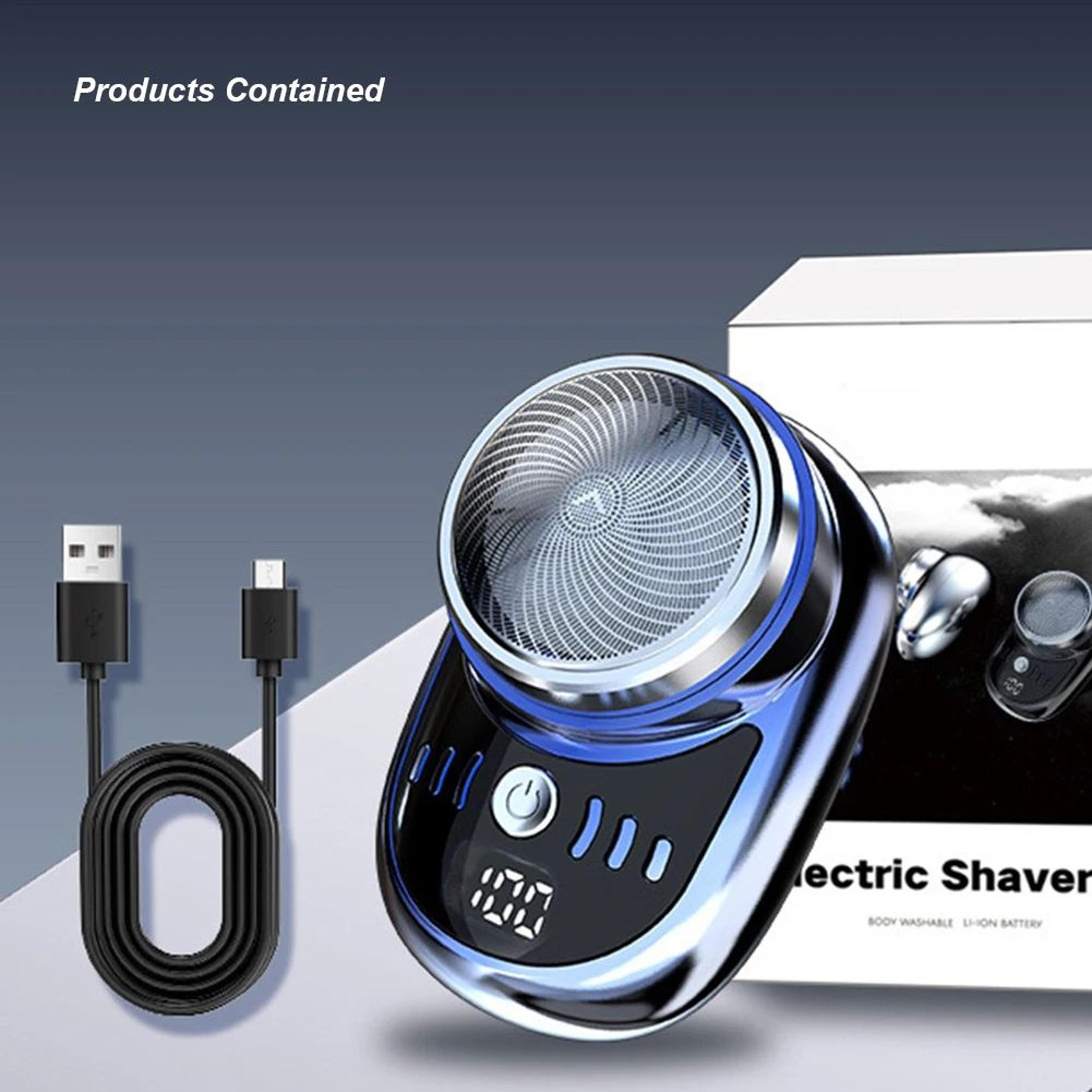 SmoothGo Mini Electric Shaver  USB Rechargeable Pocket Travel Razor With Digital Display 0