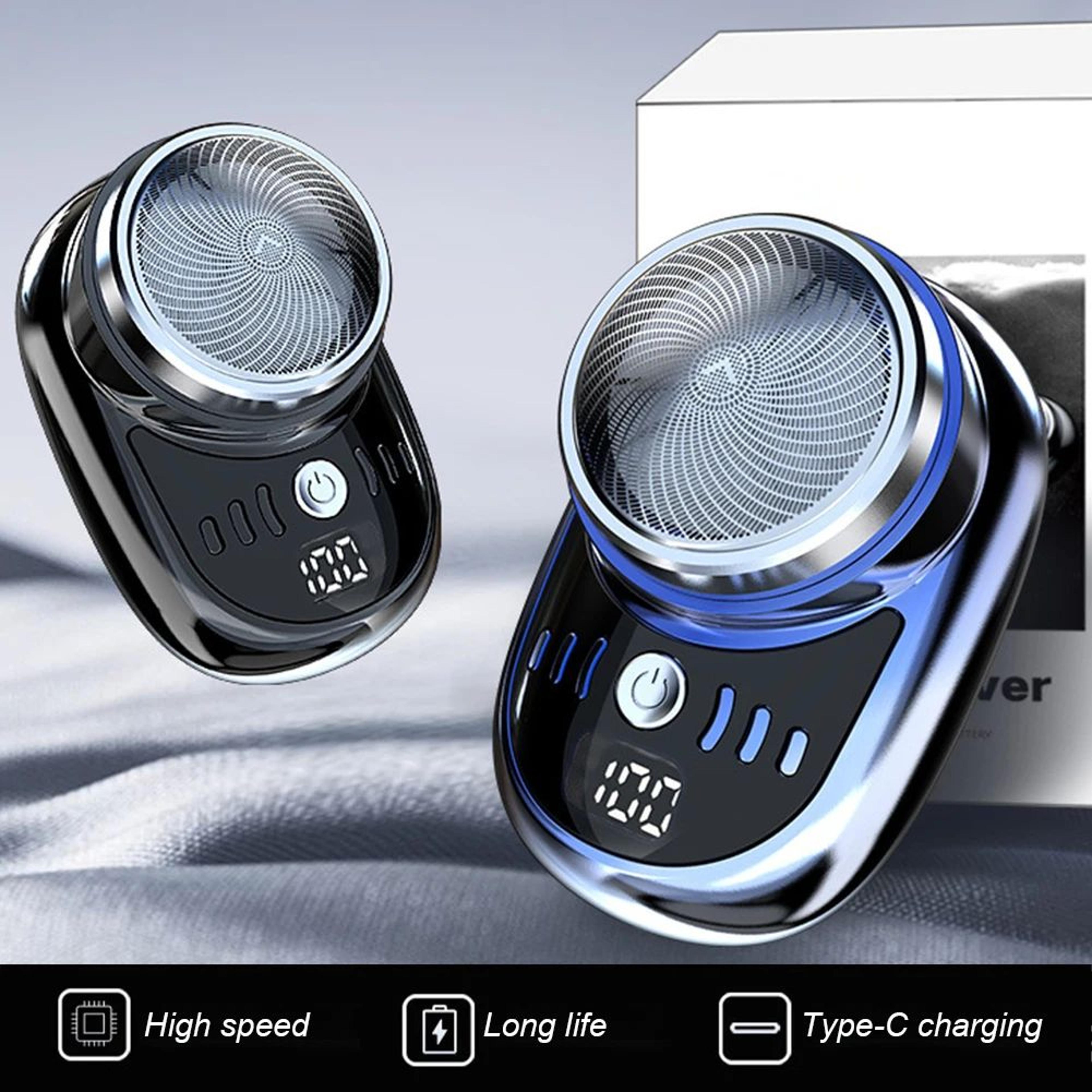 SmoothGo Mini Electric Shaver  USB Rechargeable Pocket Travel Razor With Digital Display 1