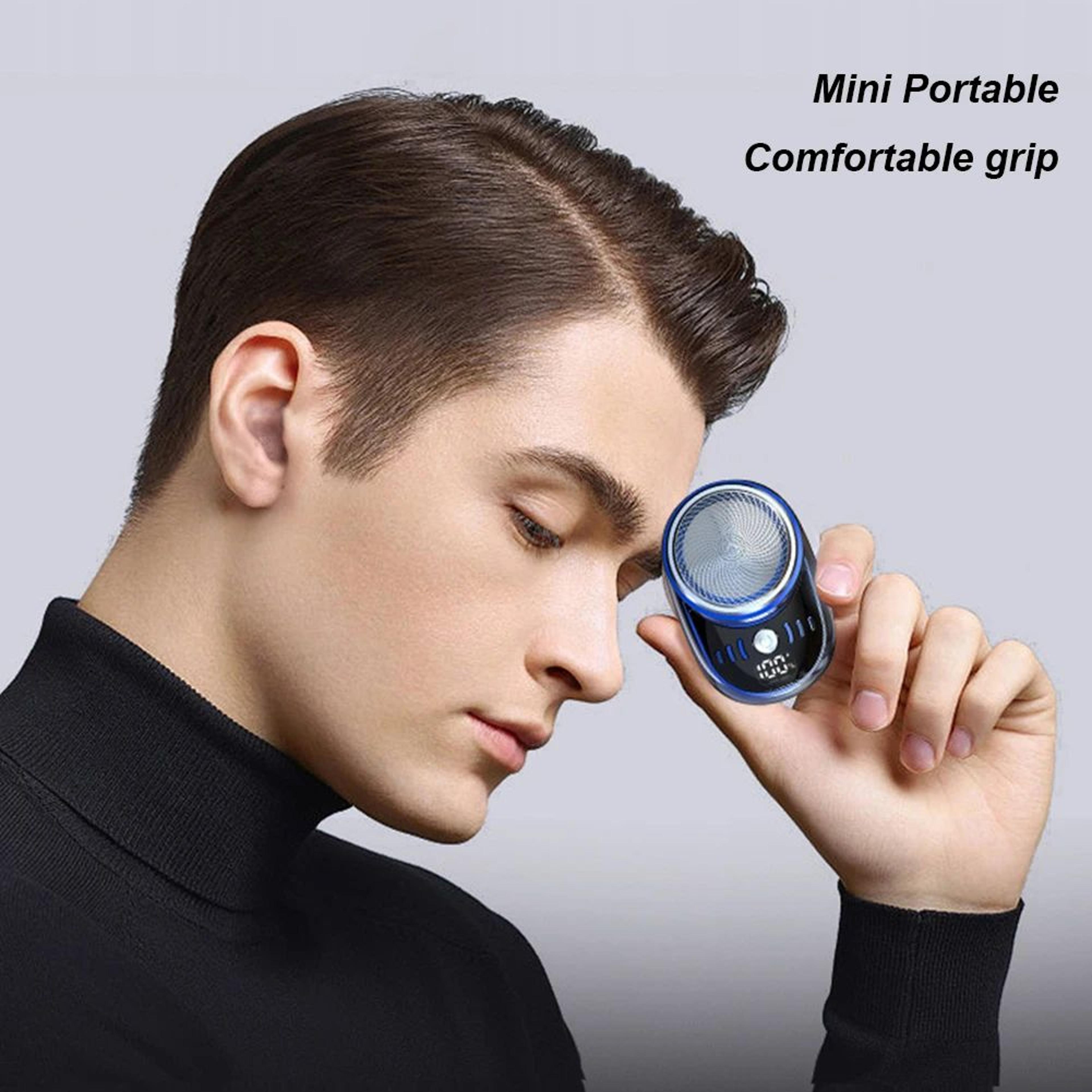 SmoothGo Mini Electric Shaver  USB Rechargeable Pocket Travel Razor With Digital Display 2