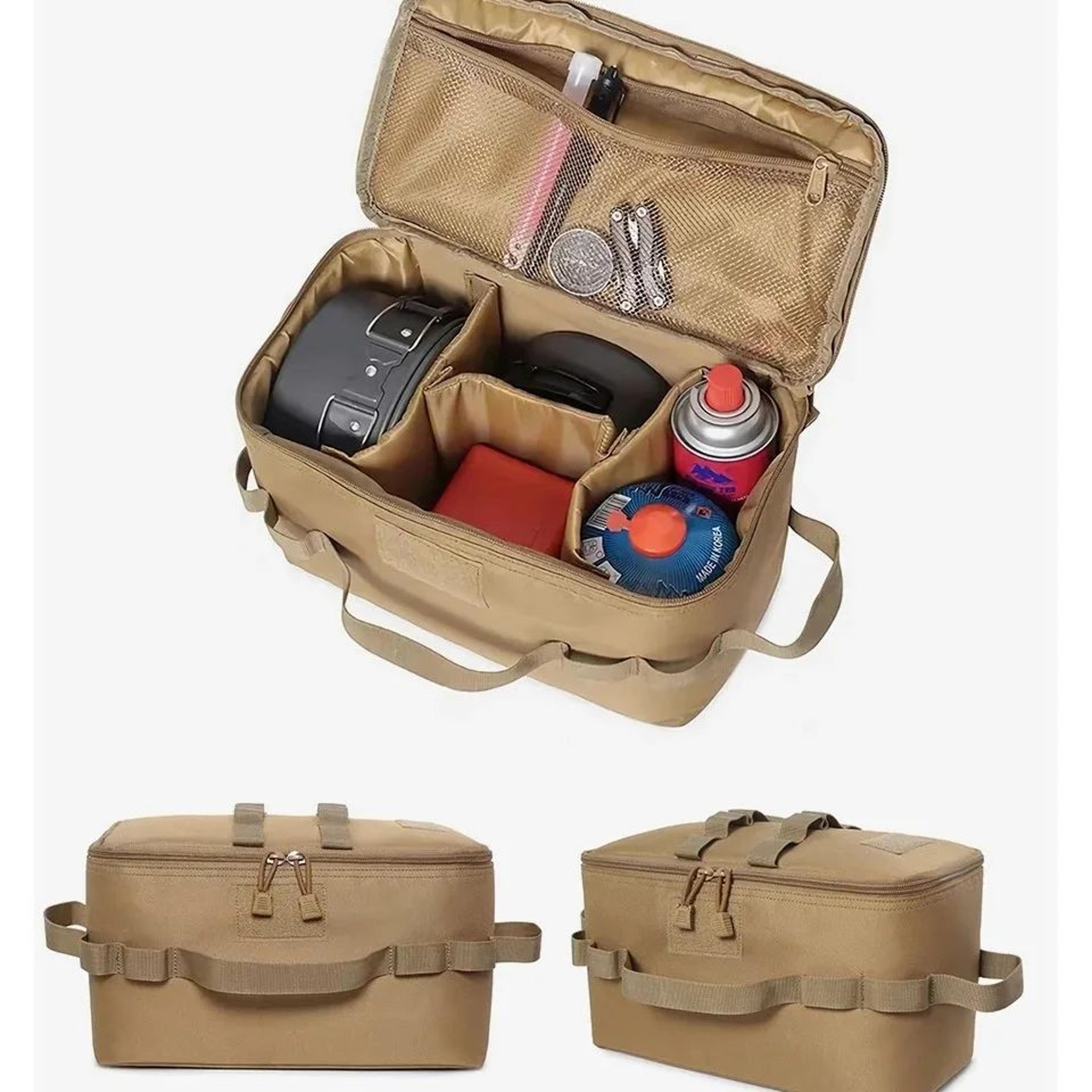 TrailMate Camping Gas Canister Storage Bag  Large Capacity Outdoor Cooking Gear Organizer 1