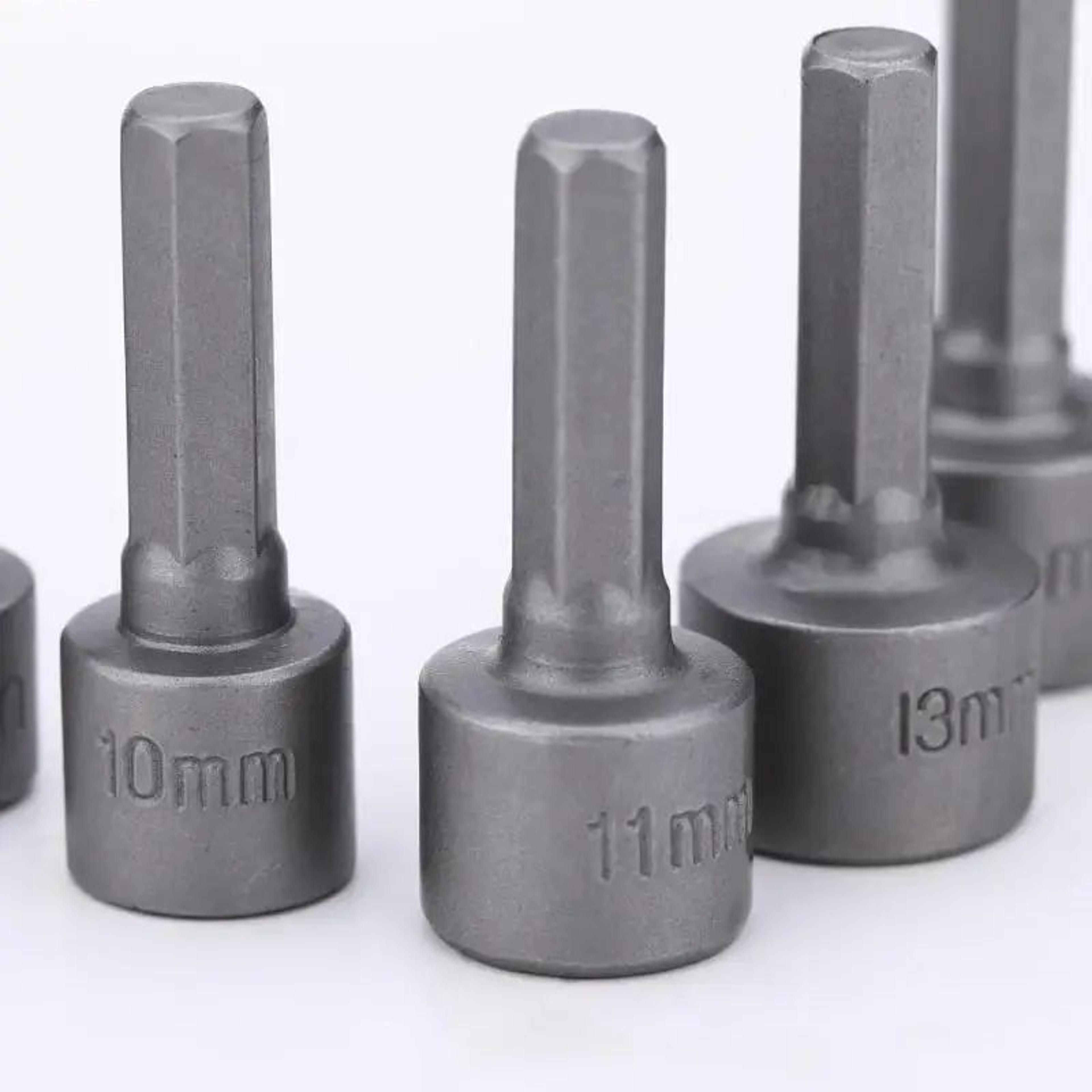 TorqueMate 9Piece Hex Socket Nut Driver Set  513 Mm Screwdriver  Wrench Bit Kit 3