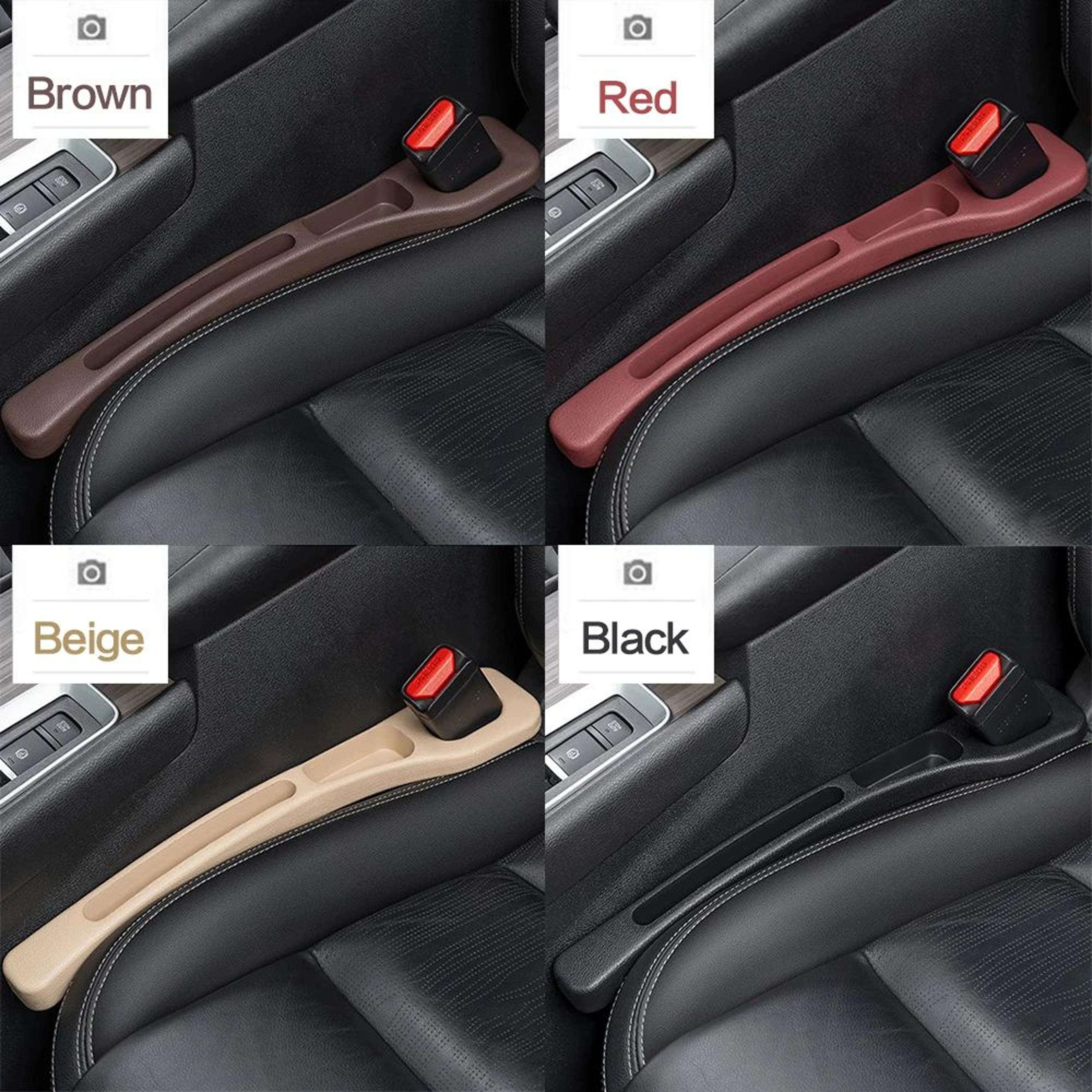 GapGuard Car Seat Gap Filler  Interior Crevice Organizer For Seats 2Piece Set 1