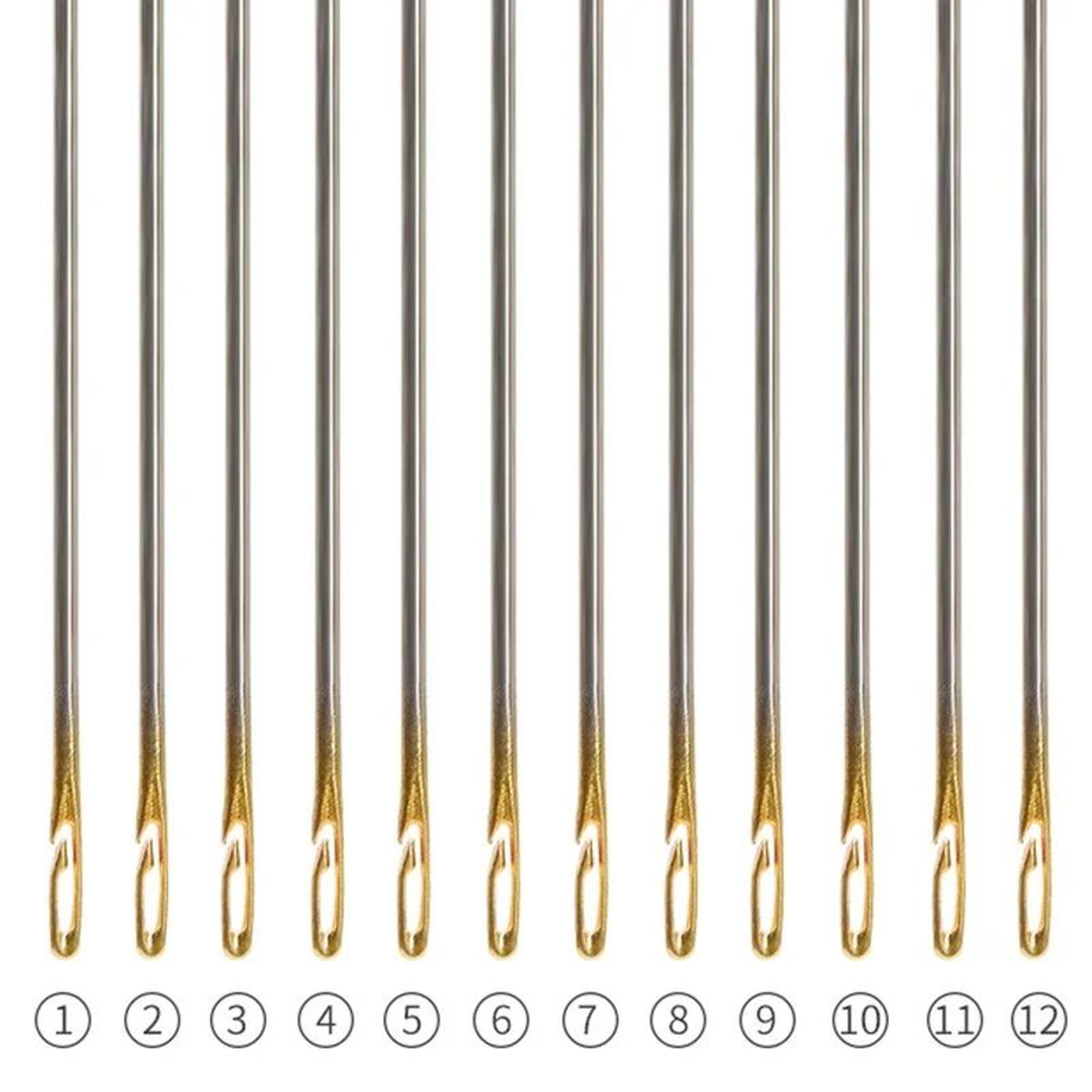 EasyThread SelfThreading Sewing Needles  Blind Needle Set For Quick Stitching 30 Pcs 2