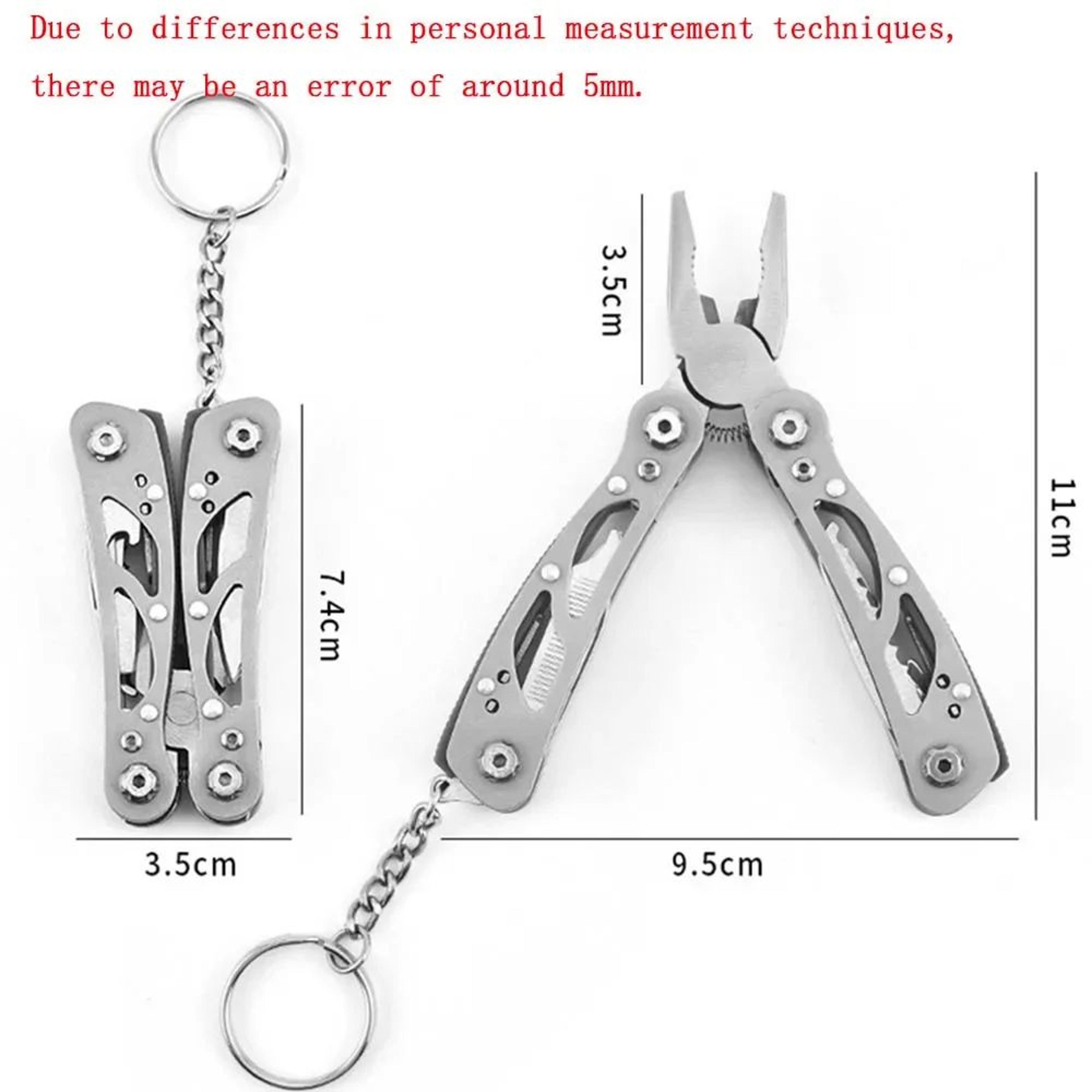 TrailCore Folding MultiTool Pocket Knife With Pliers  Compact Survival  Repair Tool 1