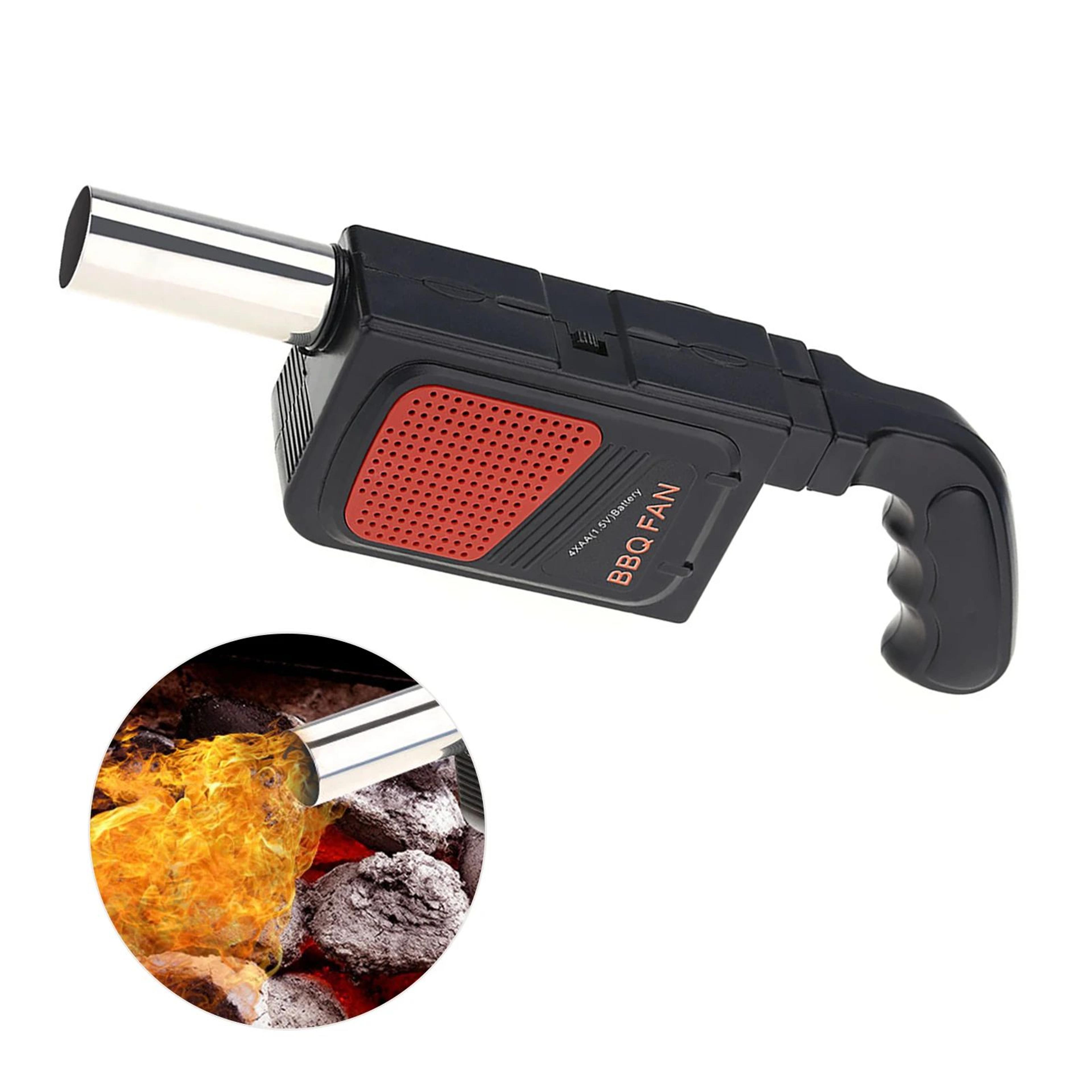 FireBoost Electric BBQ Fan  Portable Grill Air Blower For Faster Charcoal Ignition 2