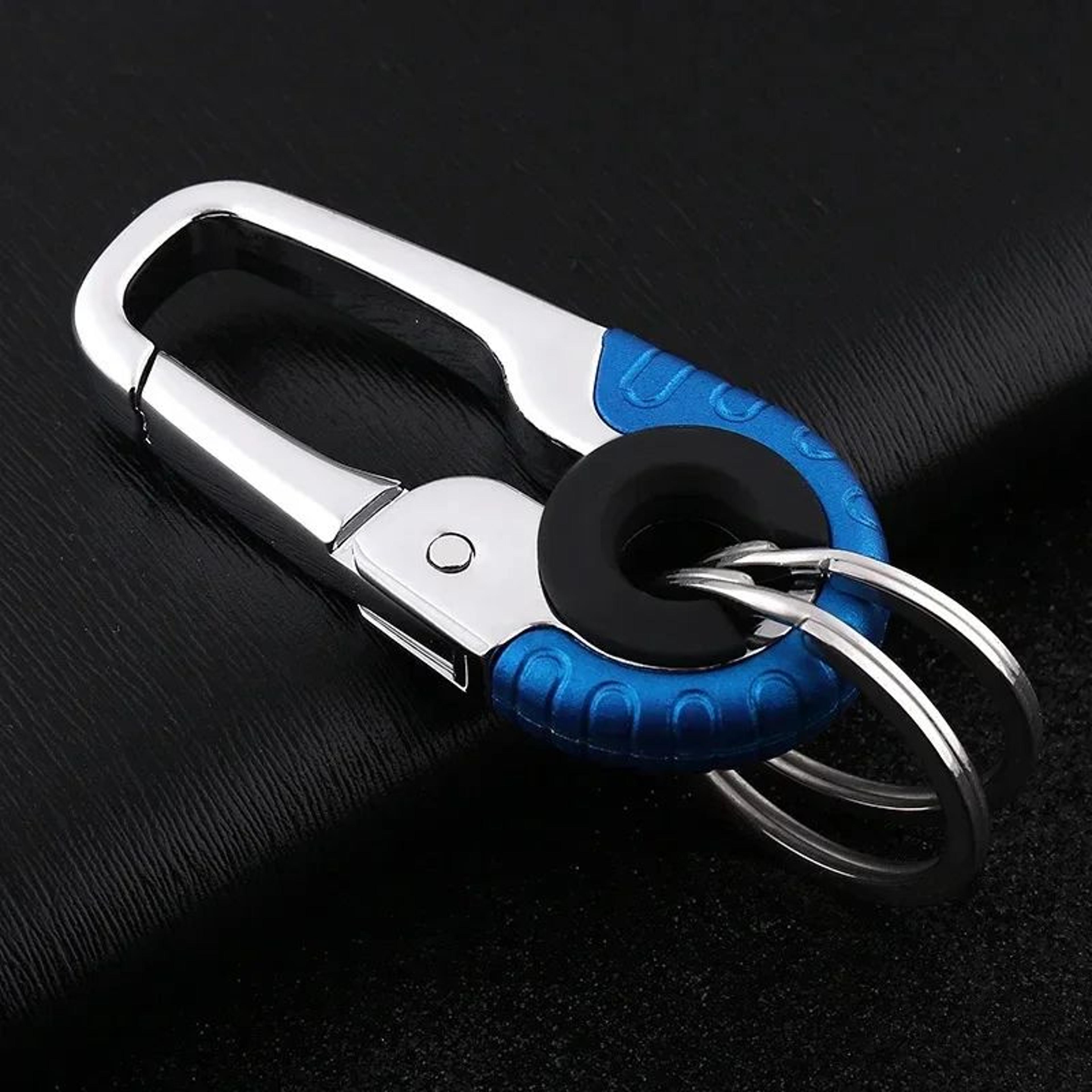 SteelLock Everyday Keychain Buckle  Stainless Steel Keychain With Carabiner Hook 4
