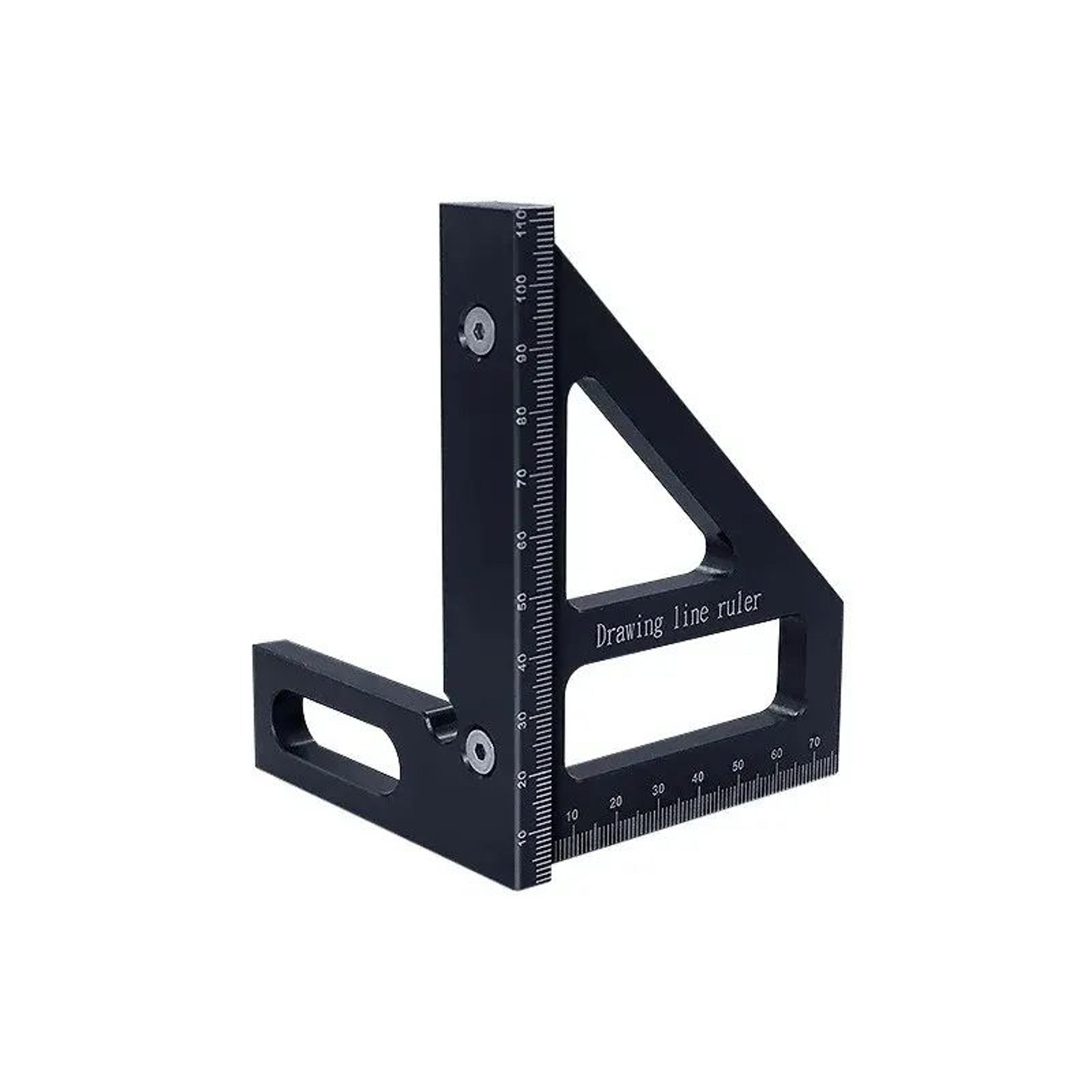 ProAngle Aluminum Carpenter Square  Precision Woodworking Square With 4590 Layout 9