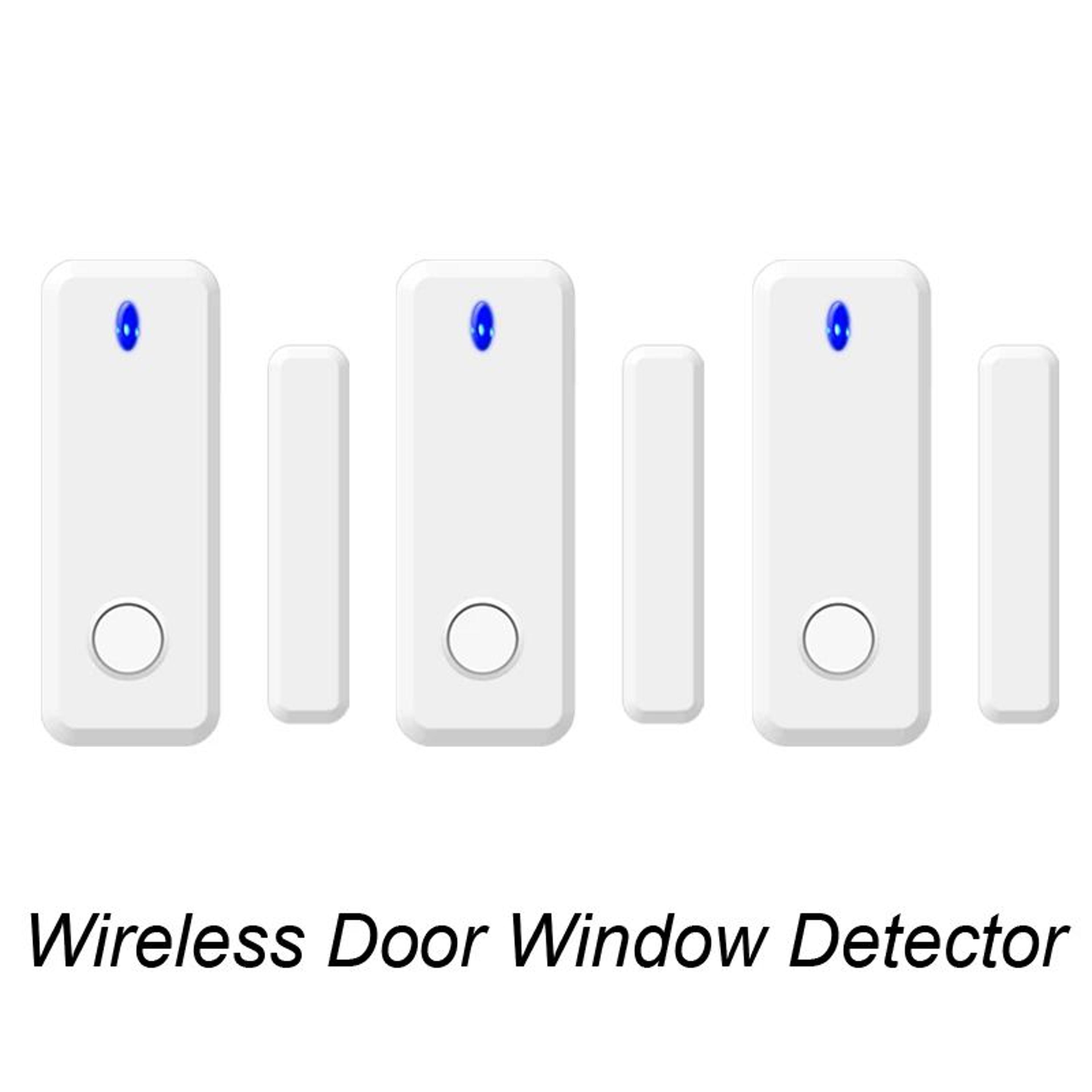 Wireless Door  Window Sensor 433MHz  Smart Open Door Detector For Home Alarm Systems 5