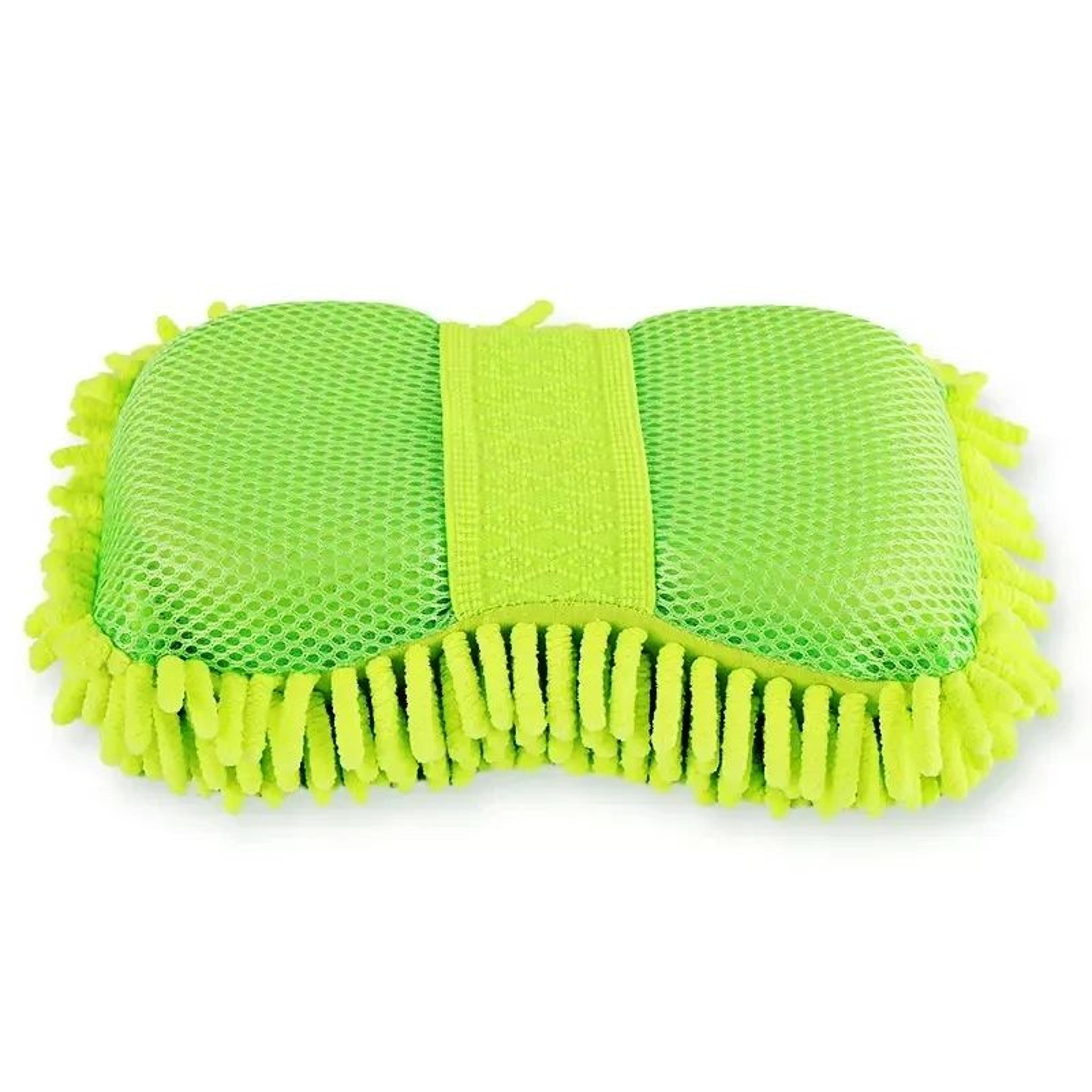 Microfiber Car Wash Sponge  Glove  ScratchFree Auto Detailing Cleaning Tool 5