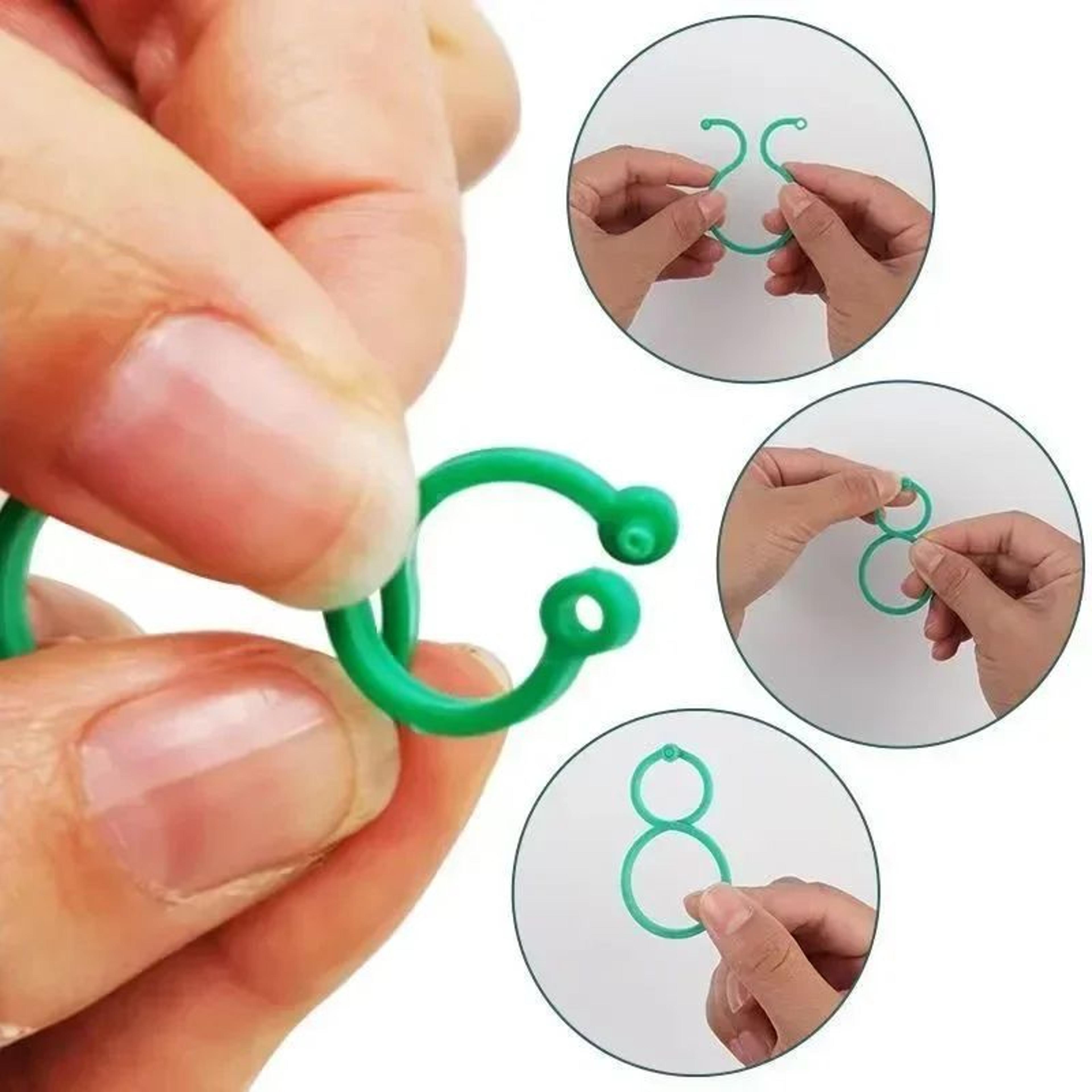 Reusable Garden Plant Clips  Vine Ties  Adjustable Support Hooks For Tomatoes And Vines 3