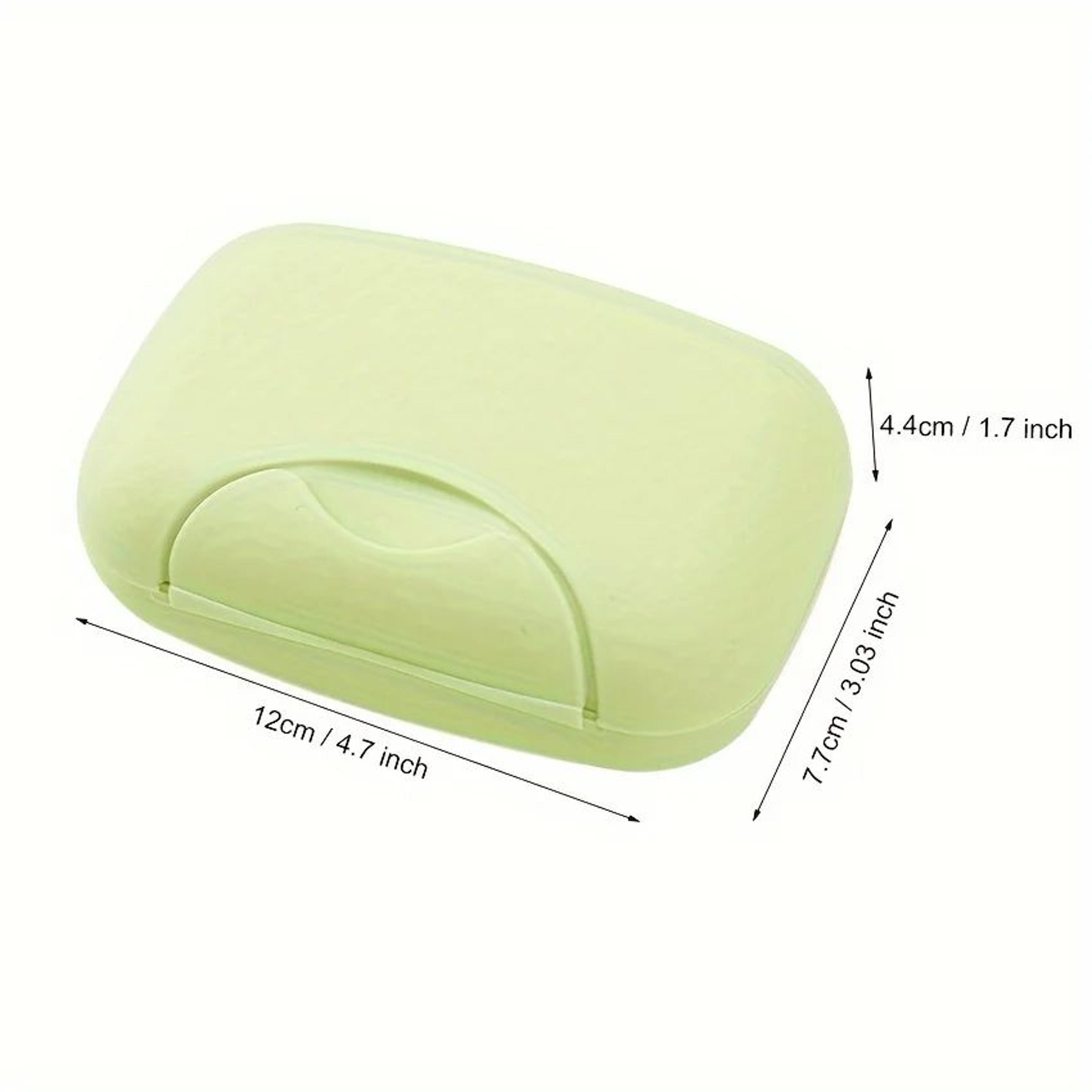 Portable Soap Box With Lid  2Piece Travel Soap Dish Containers For Bathroom  Baby Use 5