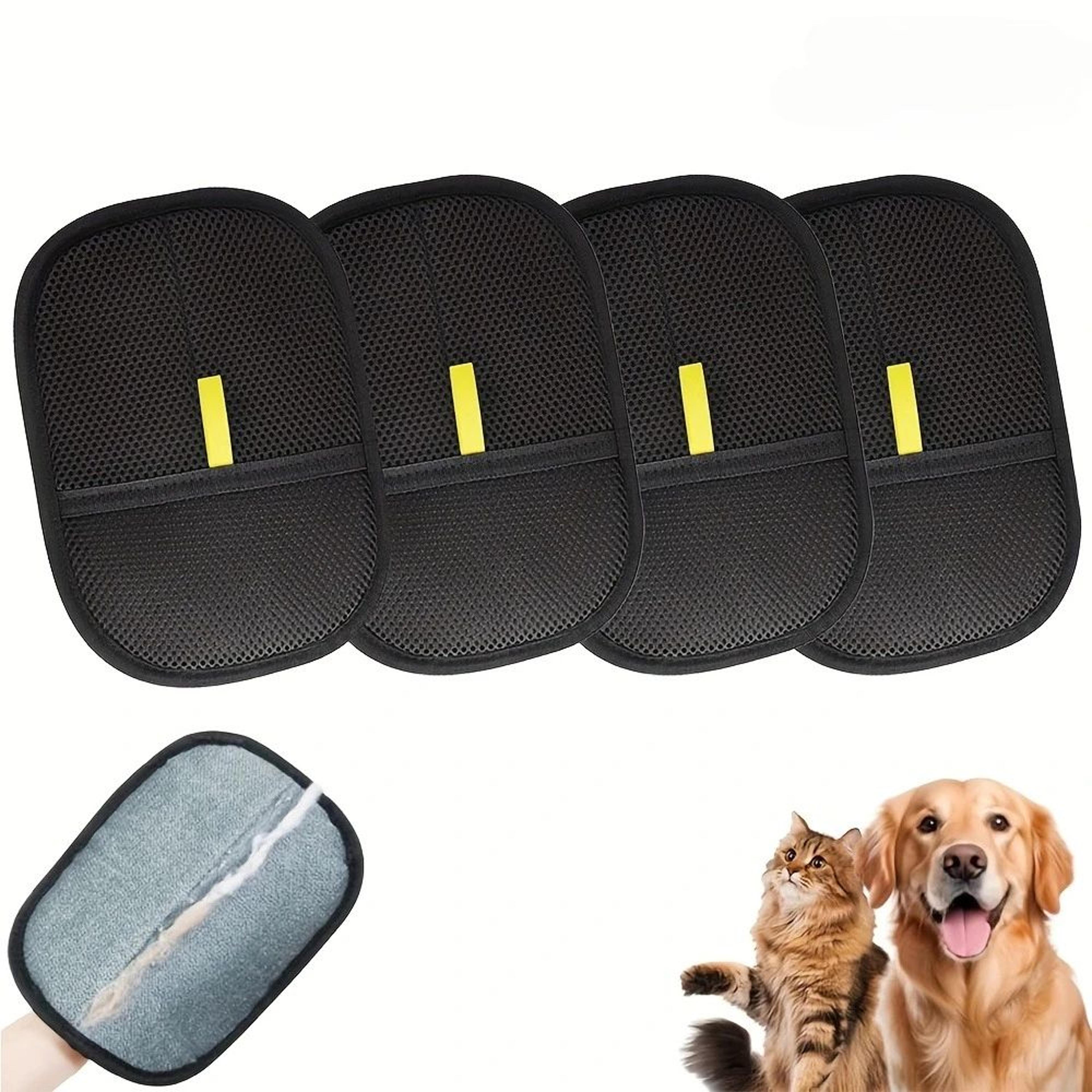 Pet Grooming Gloves Hair Remover  Gentle Deshedding  Cleaning Gloves For Dogs And Cats 4