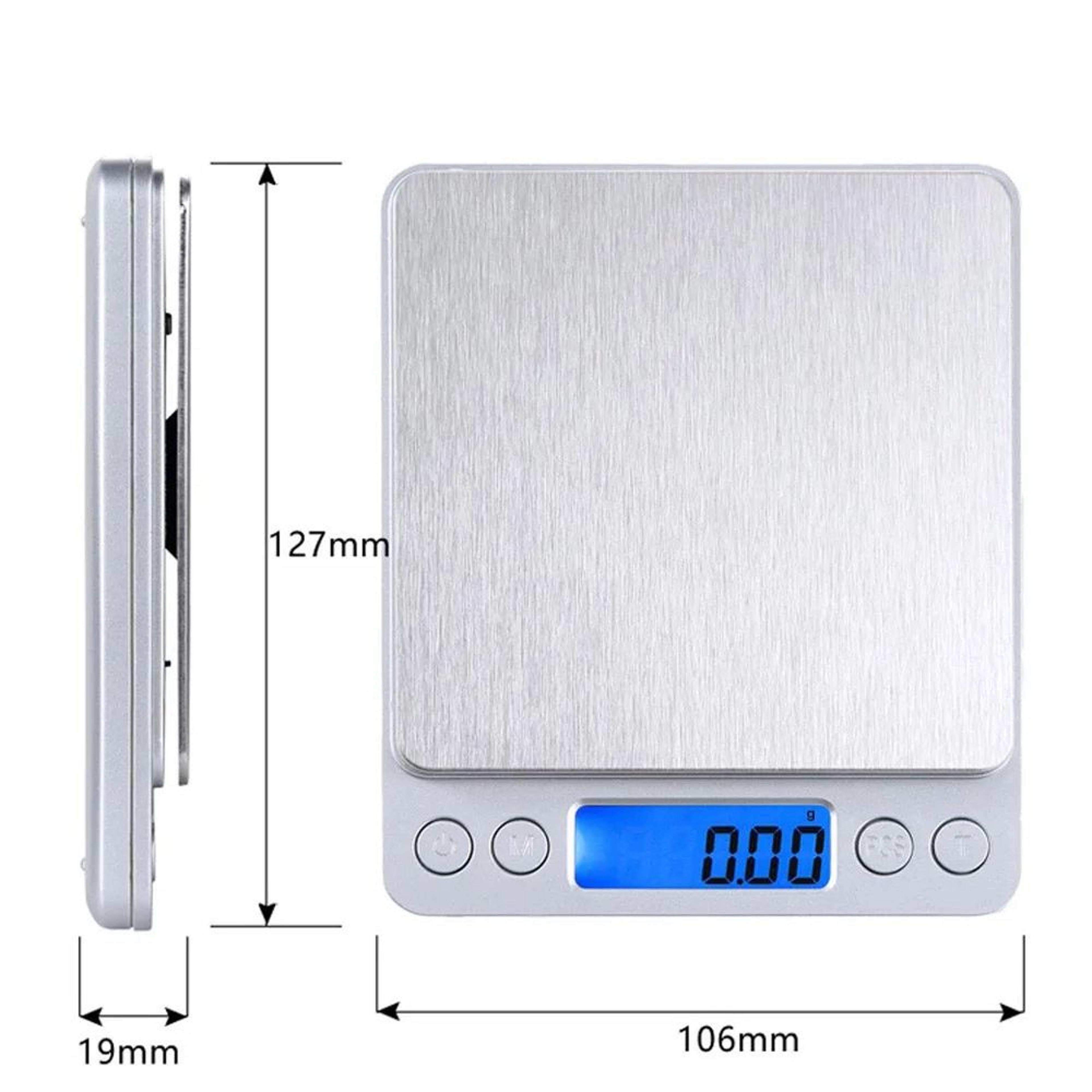 Mini Digital Pocket Scale 1000g  Precision Jewelry  Kitchen Gram Scale 1