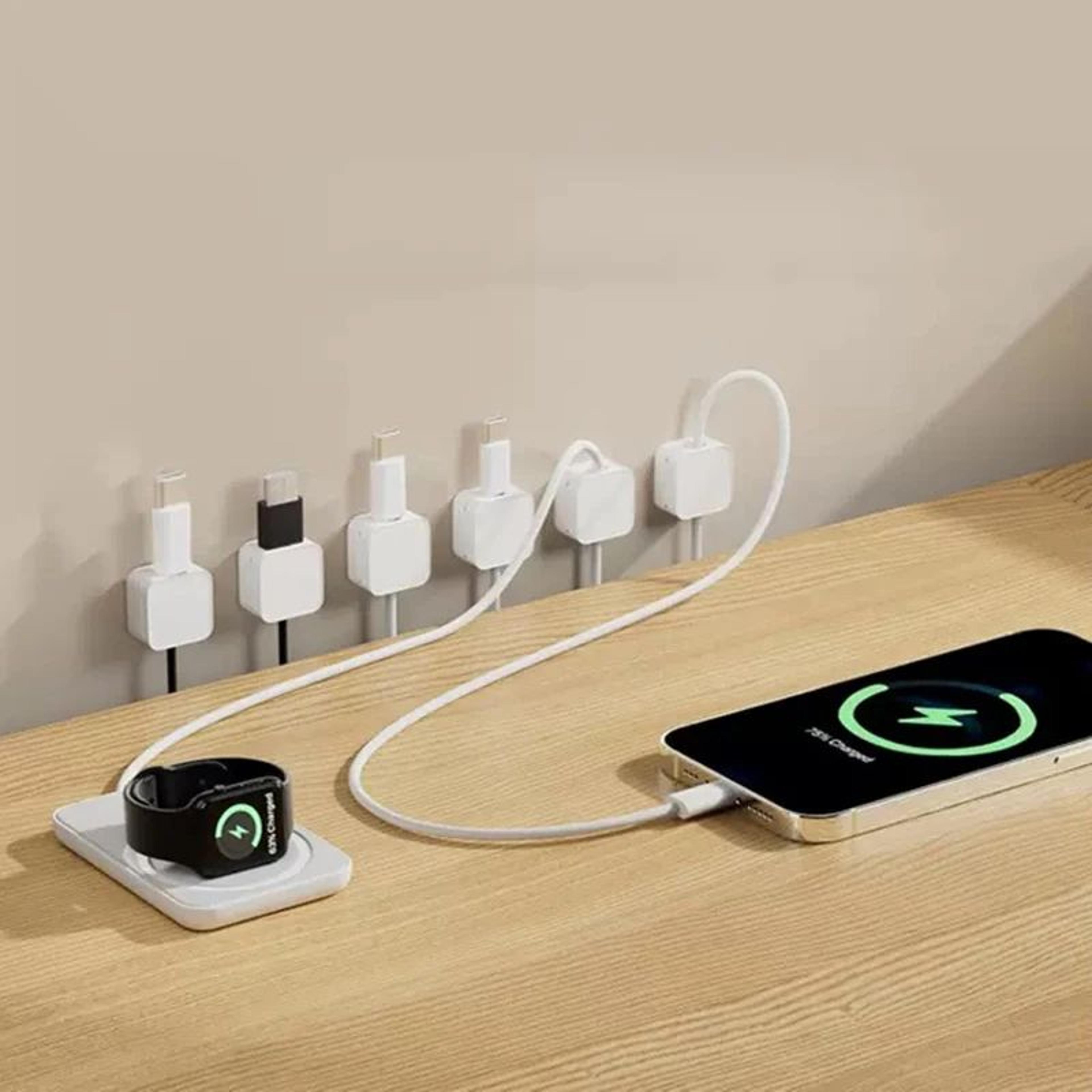 Magnetic Cable Clips Set  6Pack Adjustable Cable Organizer For Desk  Home 2
