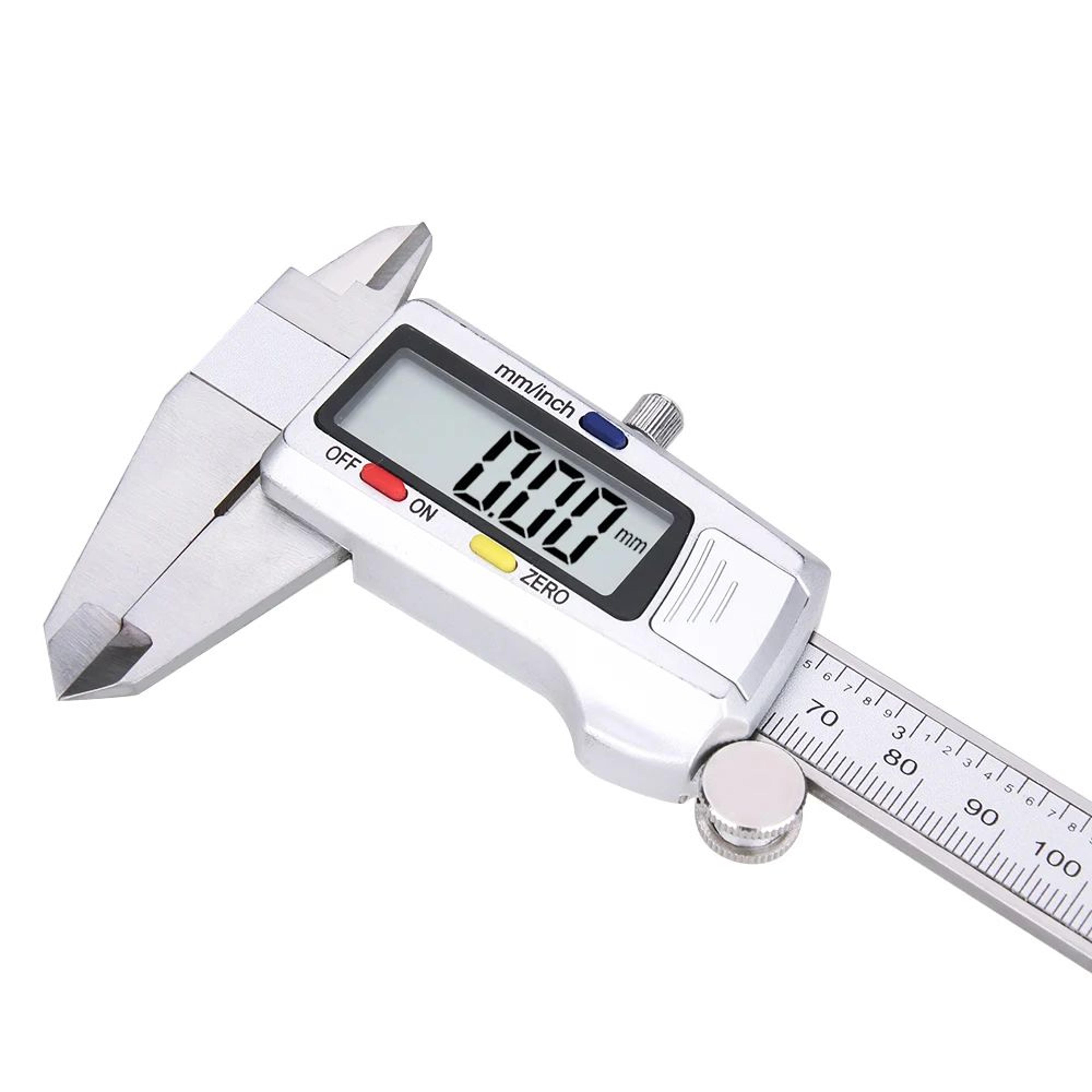 150mm Stainless Steel Digital Caliper  Precision Vernier Measuring Tool With LCD Display 1