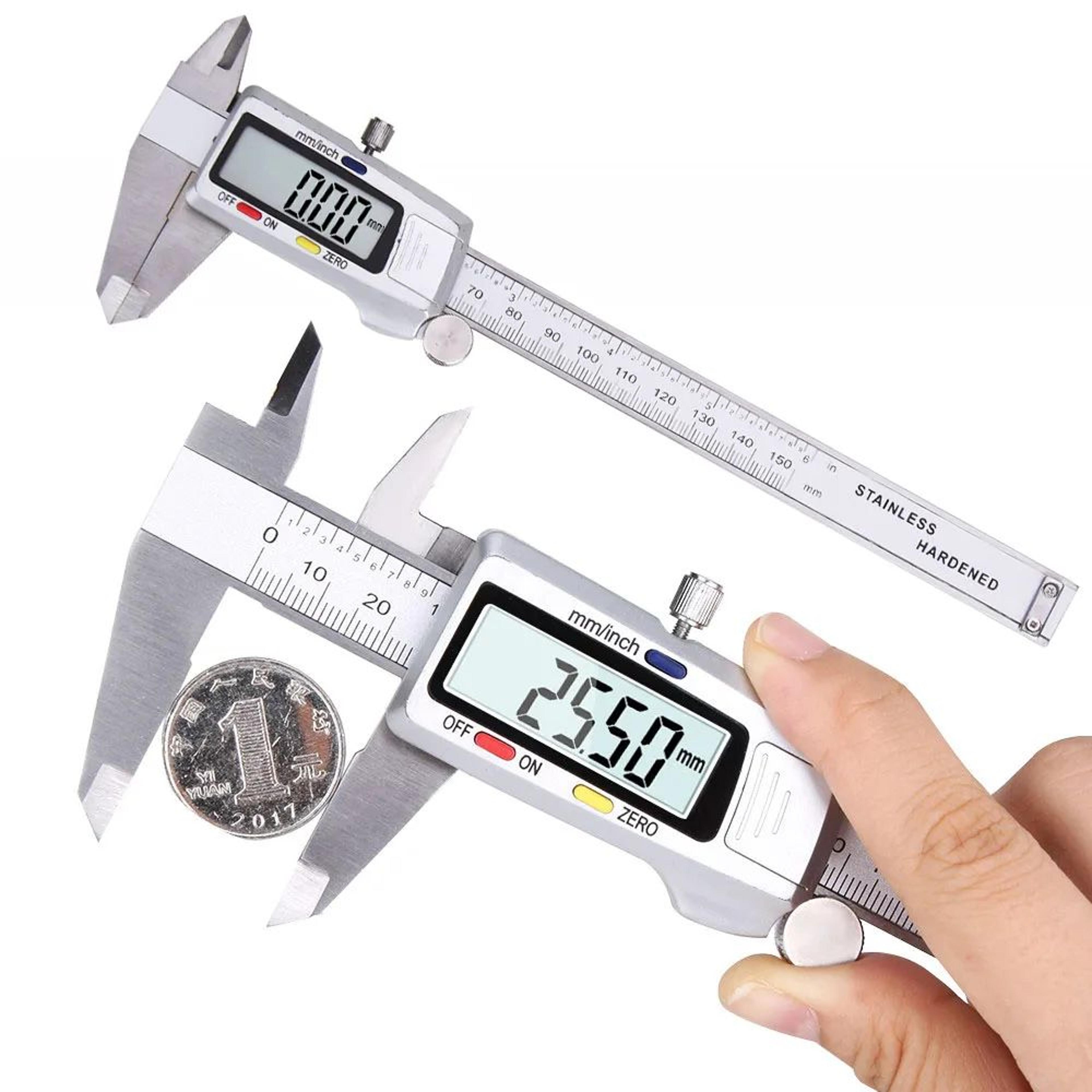 150mm Stainless Steel Digital Caliper  Precision Vernier Measuring Tool With LCD Display 7