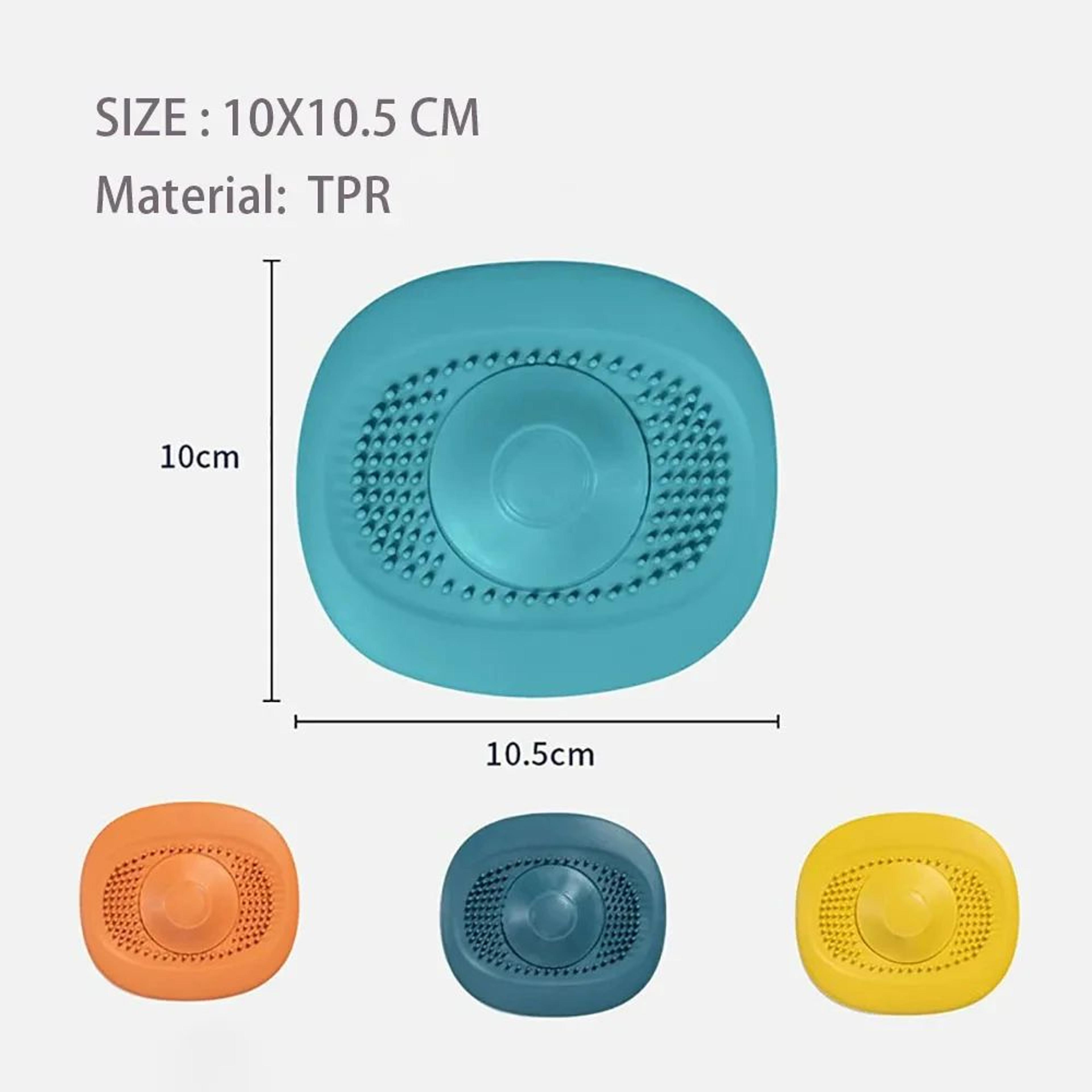Silicone AntiClog Bathtub Drain Stopper  Flexible Hair Catcher Strainer For Shower  Sink 4
