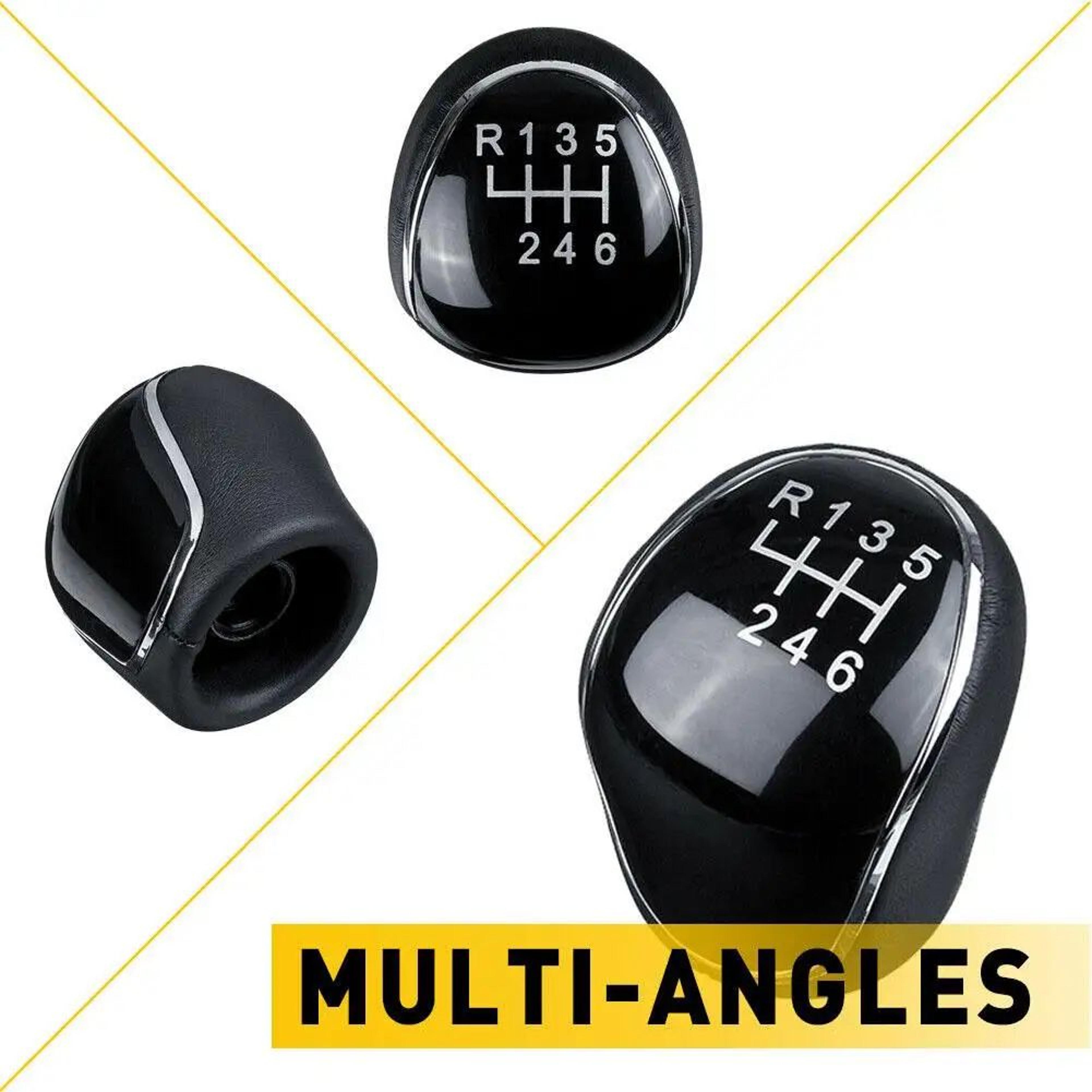 Premium Ford Gear Shift Knob  Leather Manual Shifter Knob For Mondeo Focus CMax  Kuga 56 Speed 1