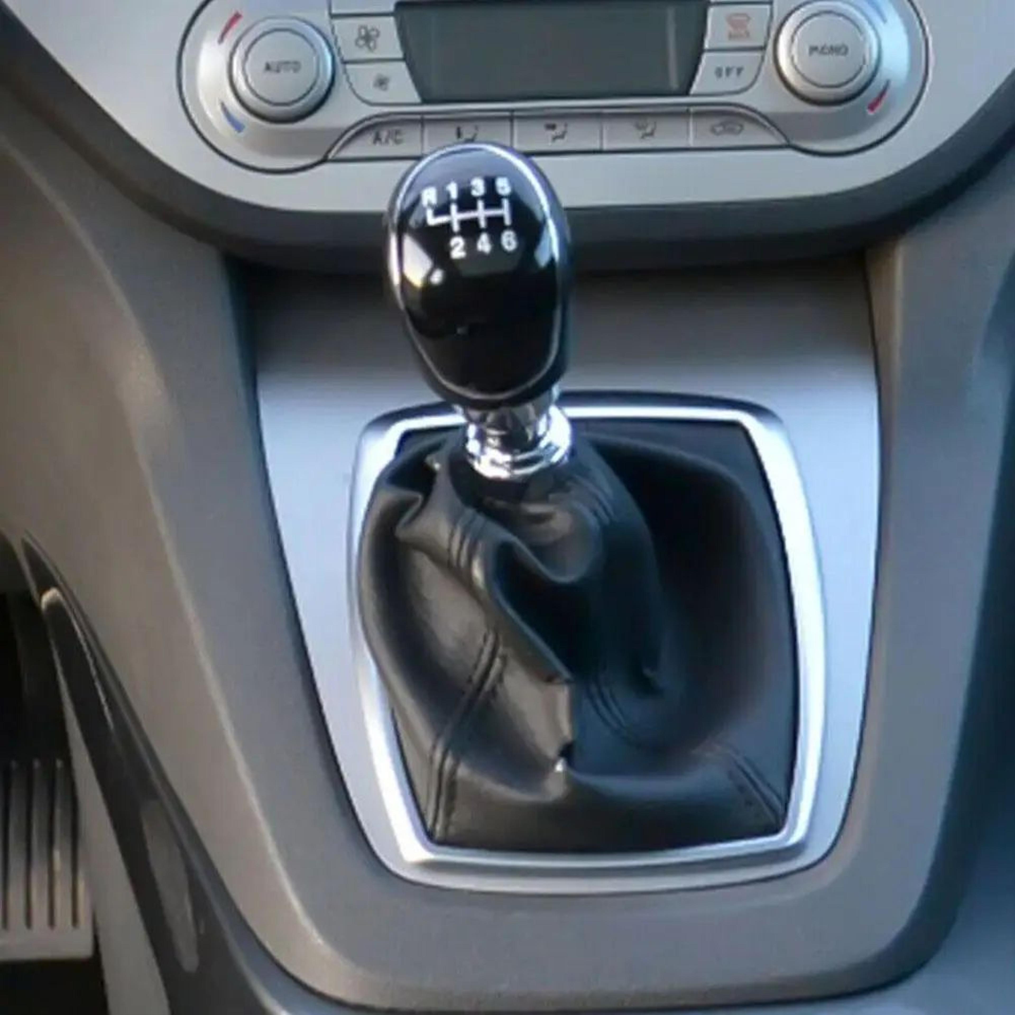 Premium Ford Gear Shift Knob  Leather Manual Shifter Knob For Mondeo Focus CMax  Kuga 56 Speed 3