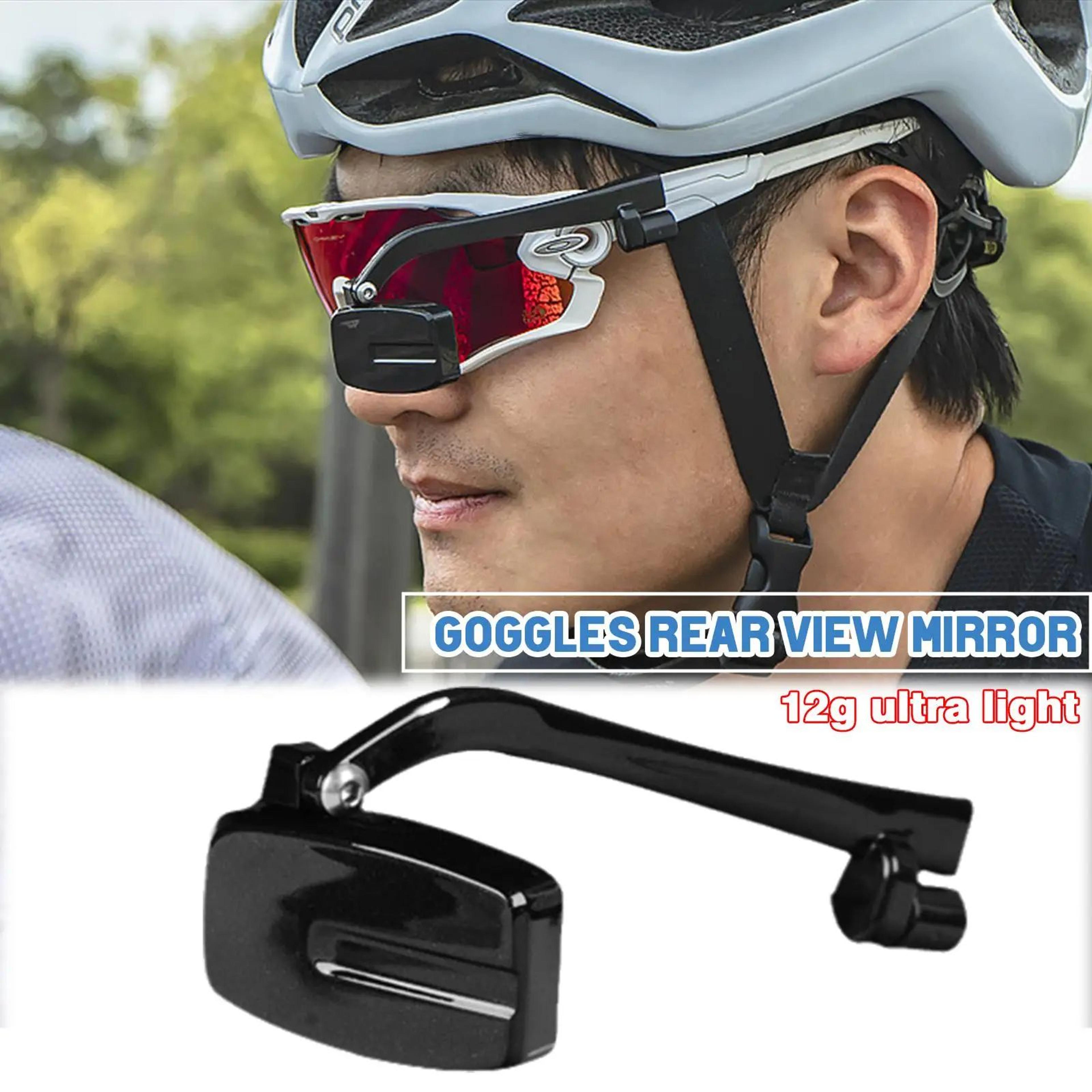 360 Bike Rear View Mirror  Adjustable Cycling Glasses Mirror For Safer Riding 0