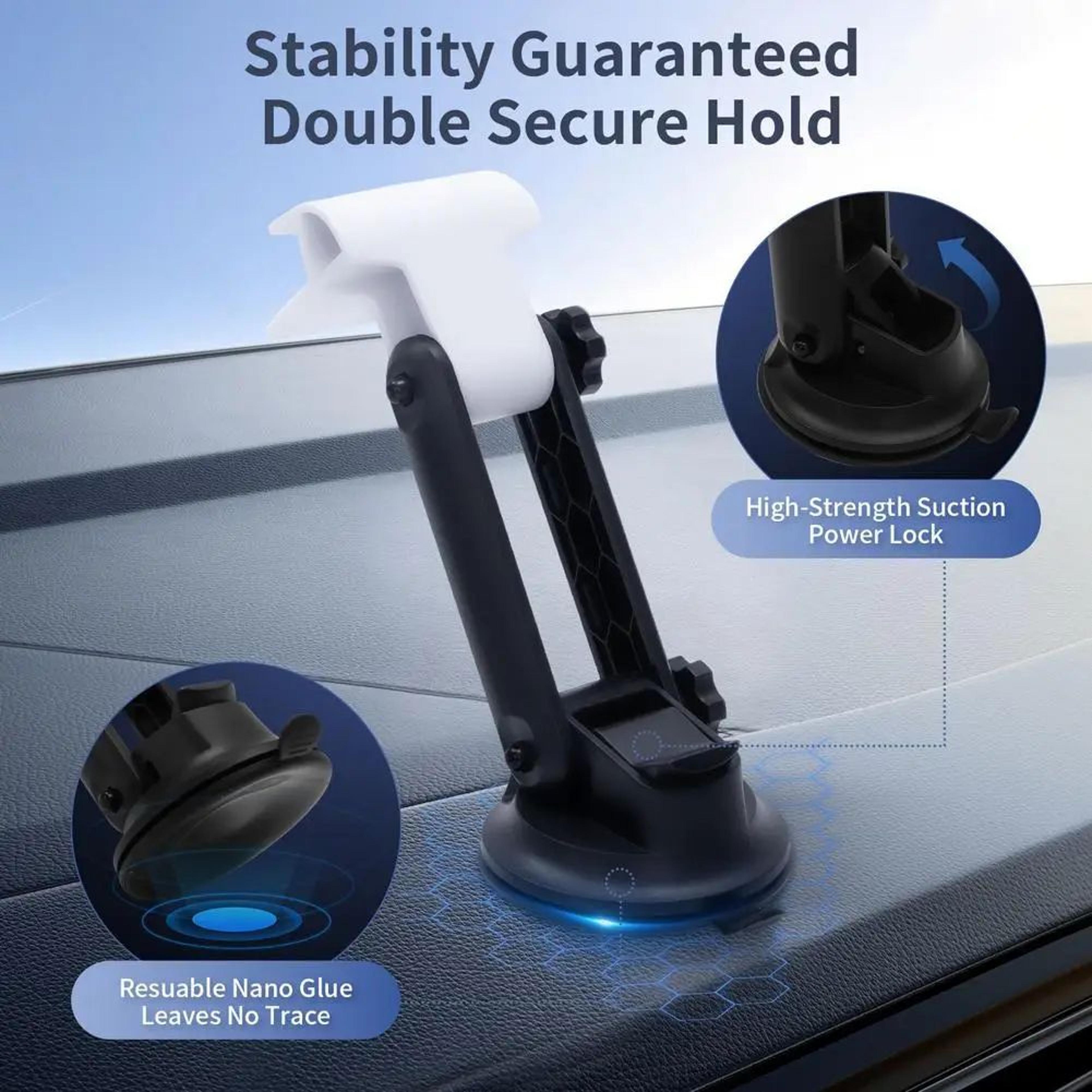 SecureDrive Starlink Mini Car Mount  Adjustable Starlink Mini Bracket With Suction Cup Base 2