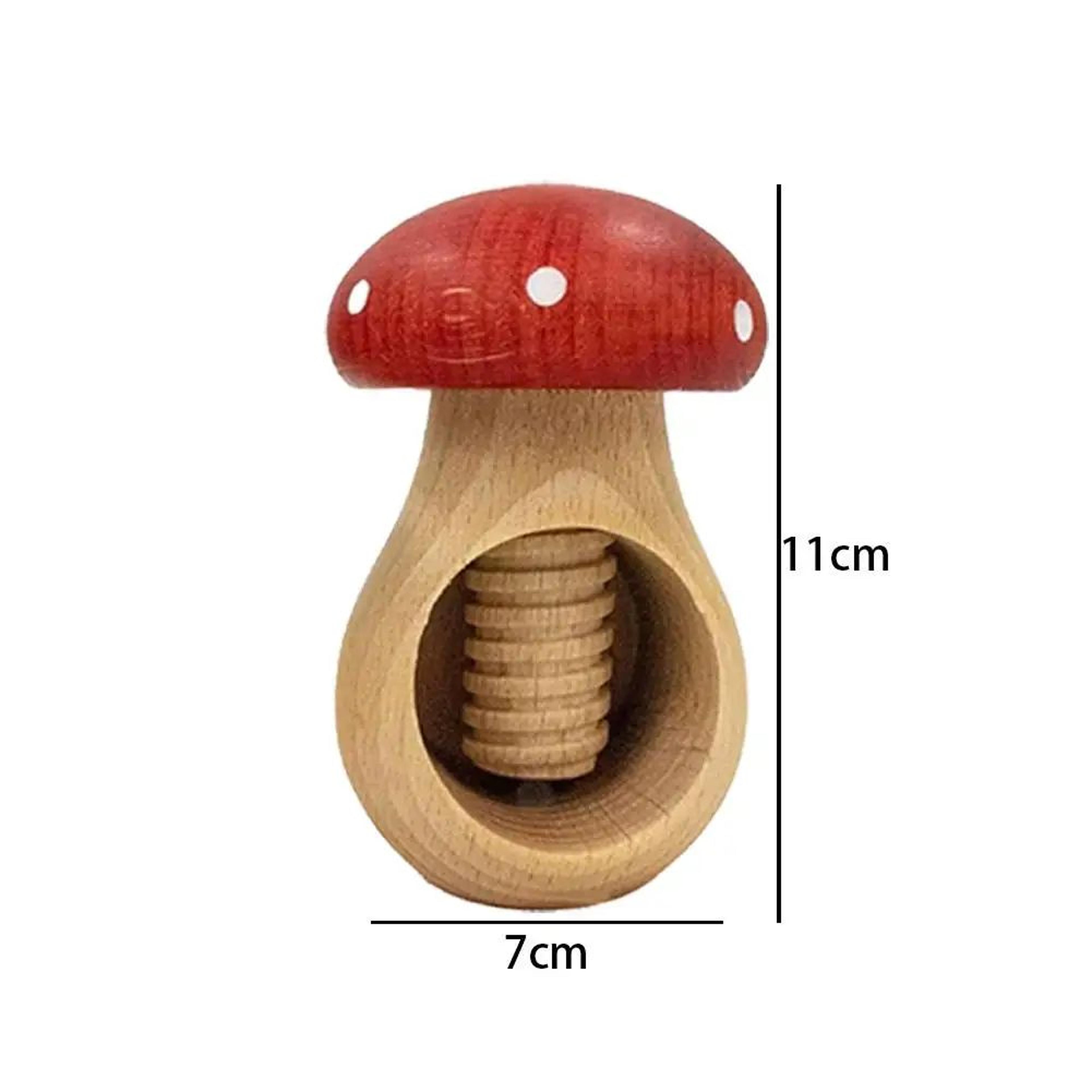 MushroomGrip Nutcracker Tool  Adjustable Walnut Cracker For Easy Clean Shell Cracking 4