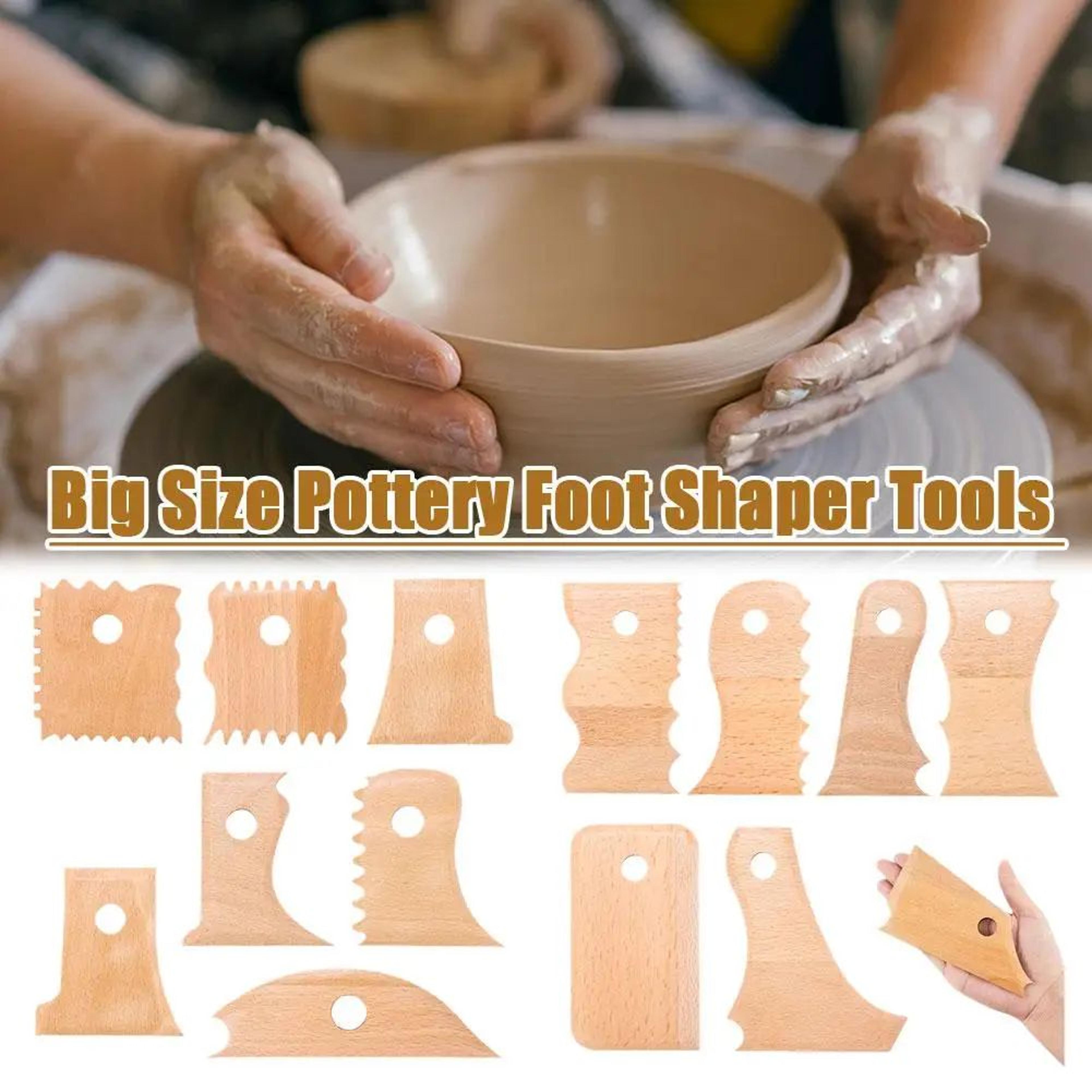 ProForm Pottery Trimming Tools  7Piece Pottery Rib Set For Precise Ceramic Shaping 0